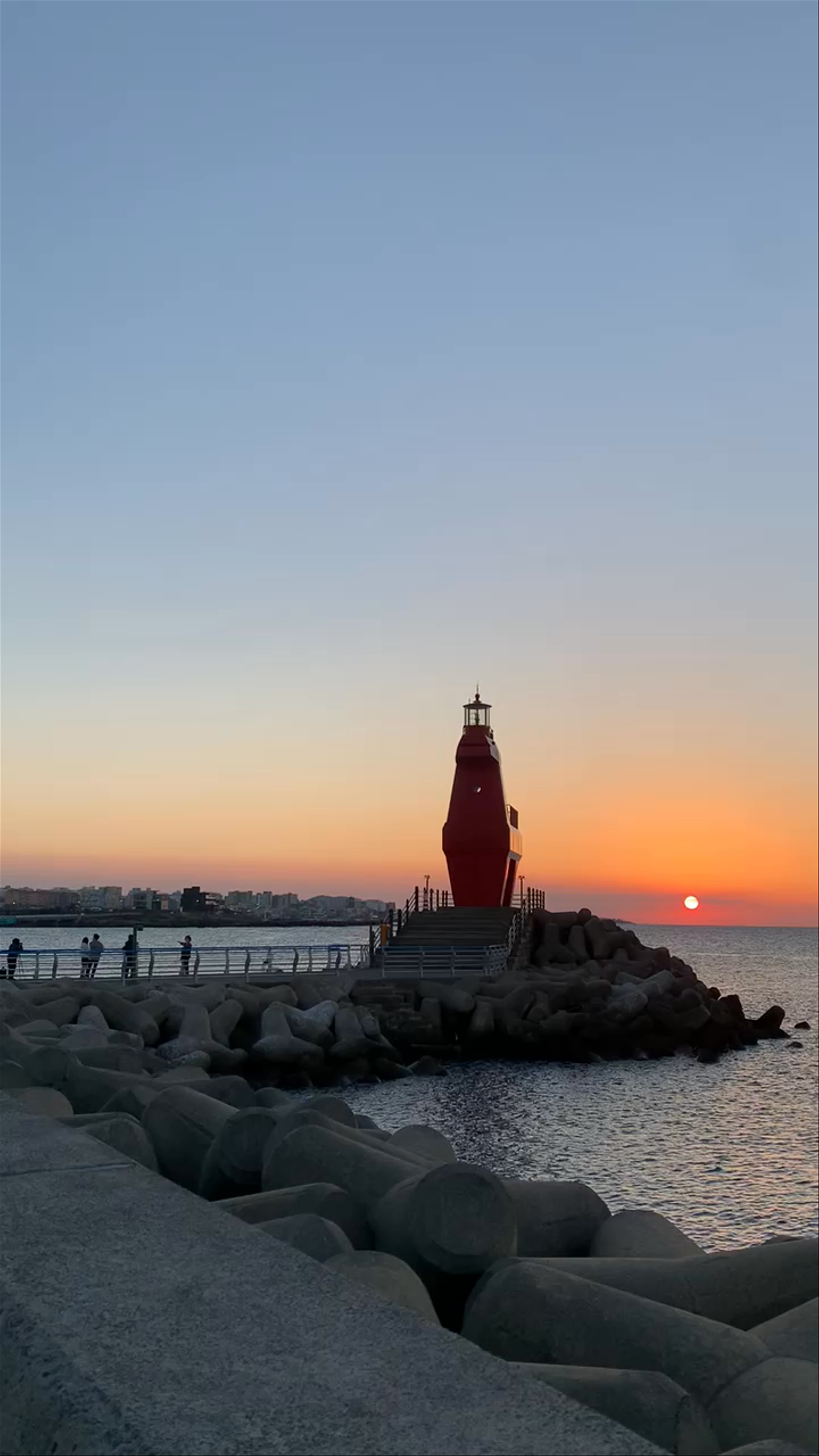 Red & White Horse-shaped Lighthouse