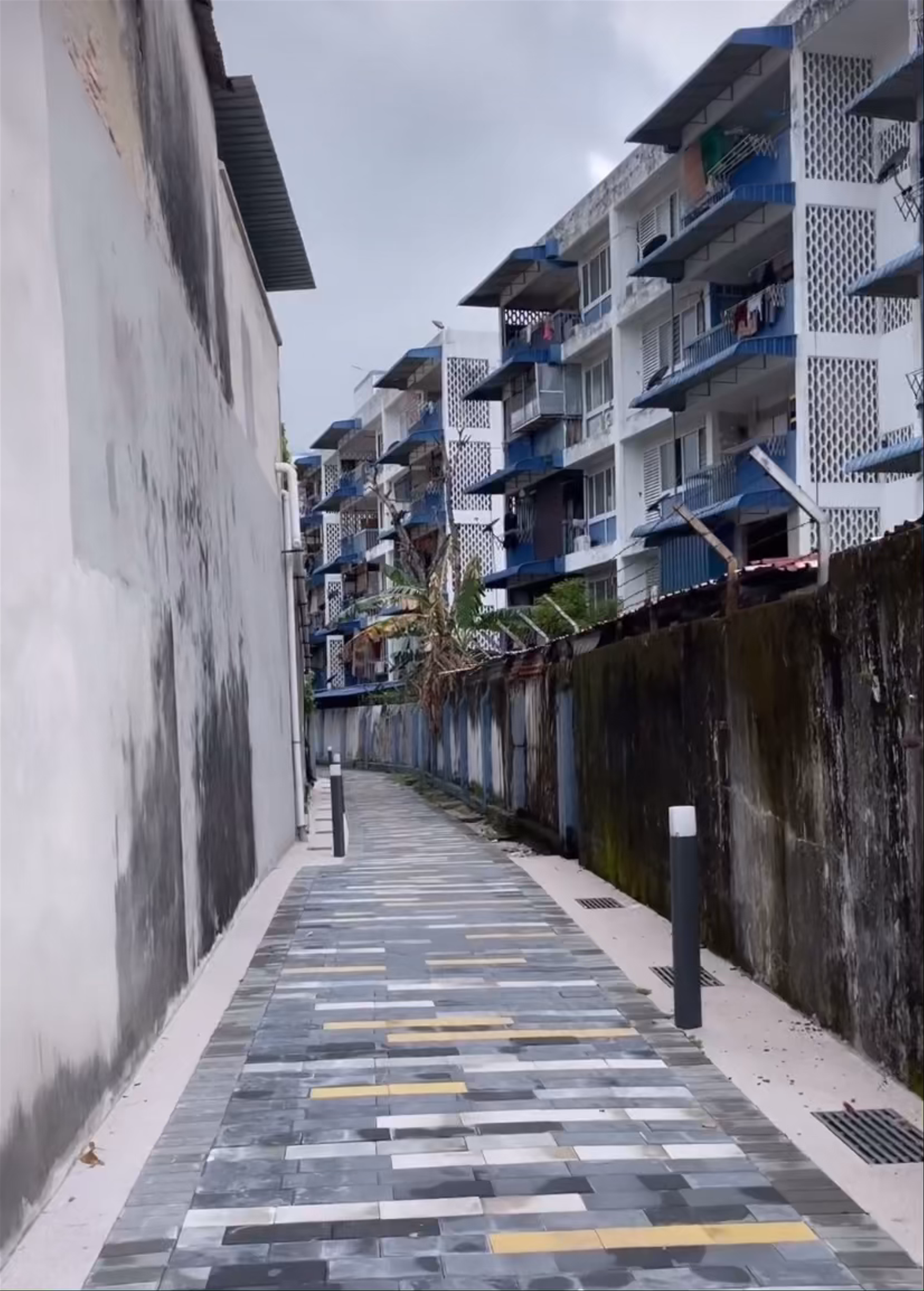 Quiet Alleywalk on Lebuh Acheh, George Town, Penang