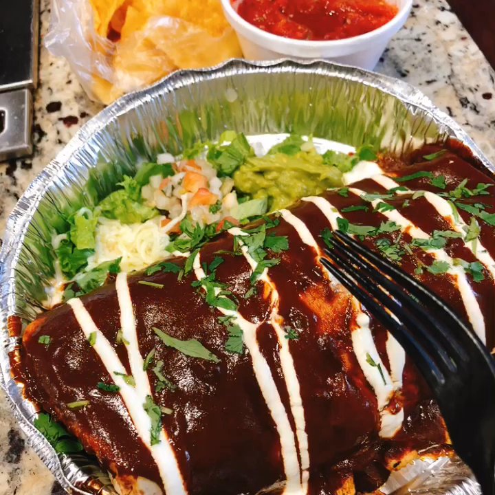El Paso Mexican Grill - Mole Burrito - Mexican Near Me - Dumfries, Virginia