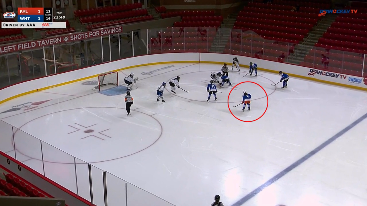 Alaina Bunce's Stellar Assist at the USA Hockey National 15 Player Development Camp