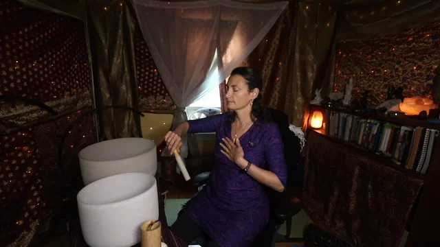 Heart Coherance Breathing and Meditation with Singing Bowls