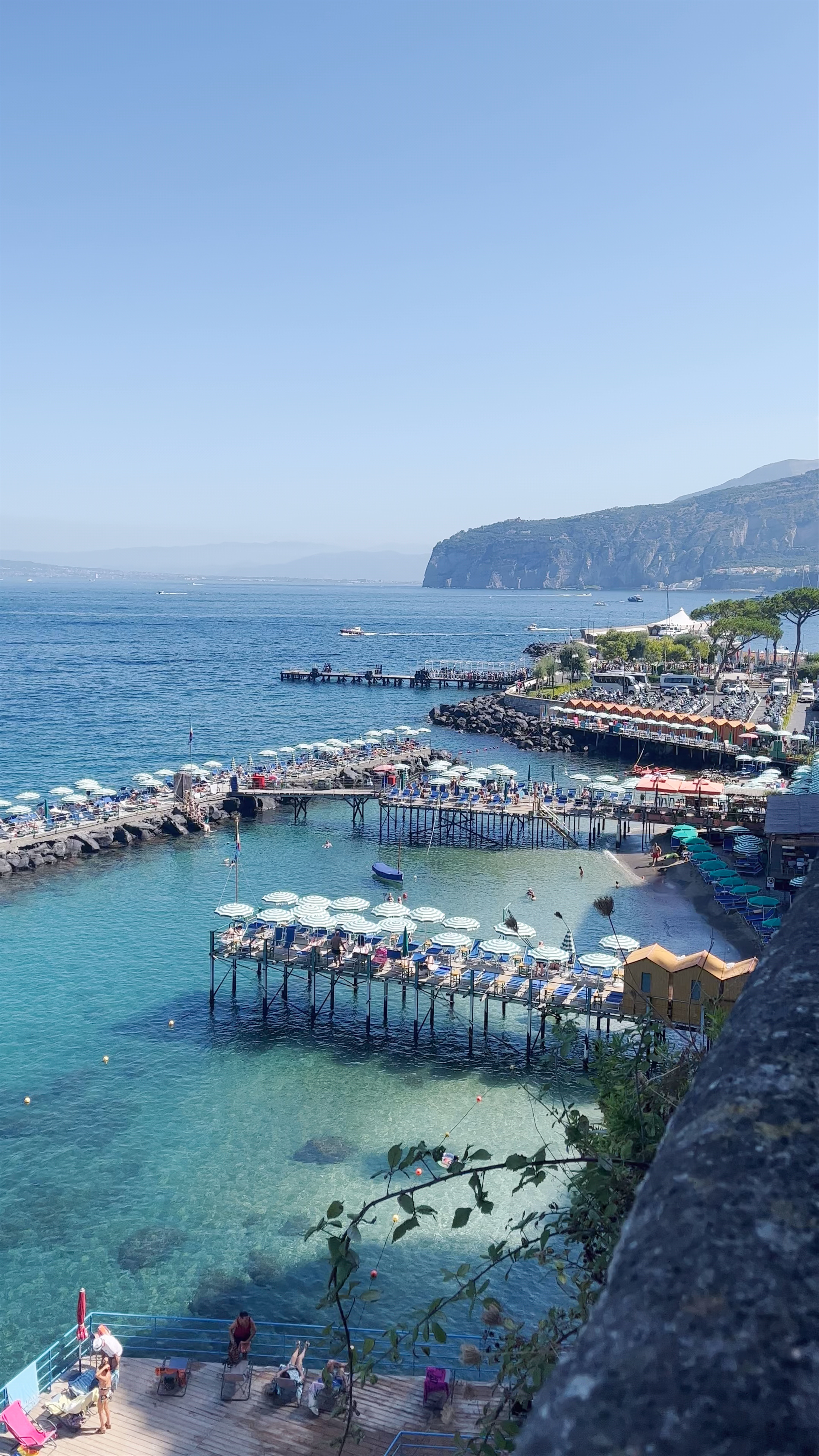 La Villa Beach Club Experience in Sorrento, Italy