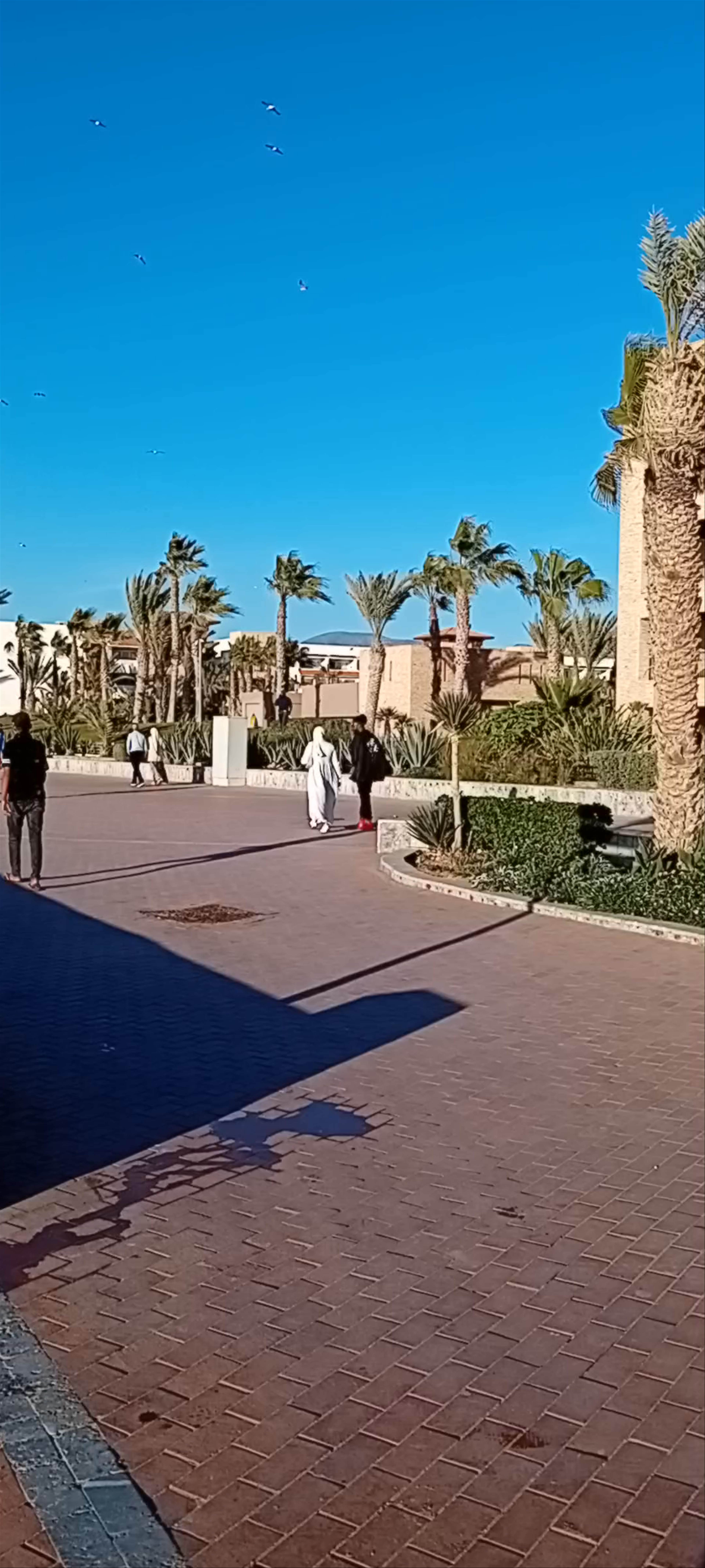 Corniche de la plage d'Agadir