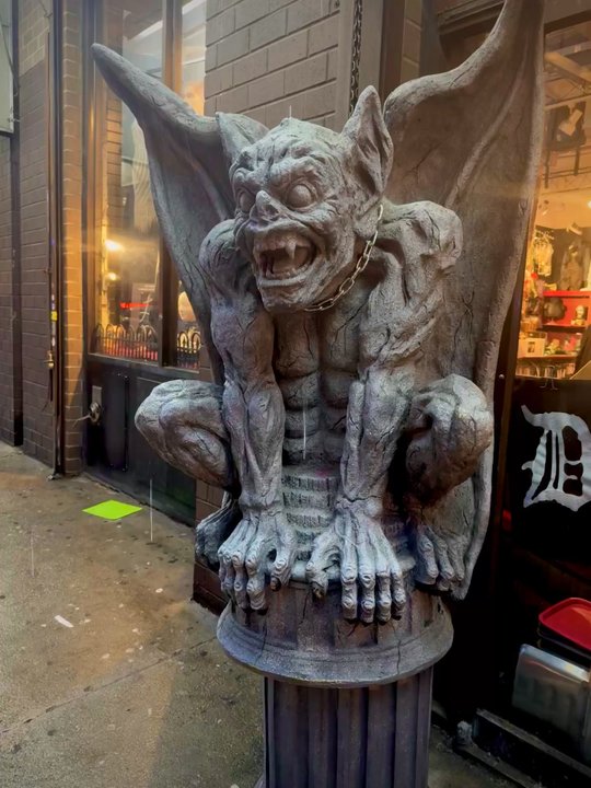 Halloween Adventure - Gargoyle. Fourth Avenue side - Costumes Near Me - New York, New York