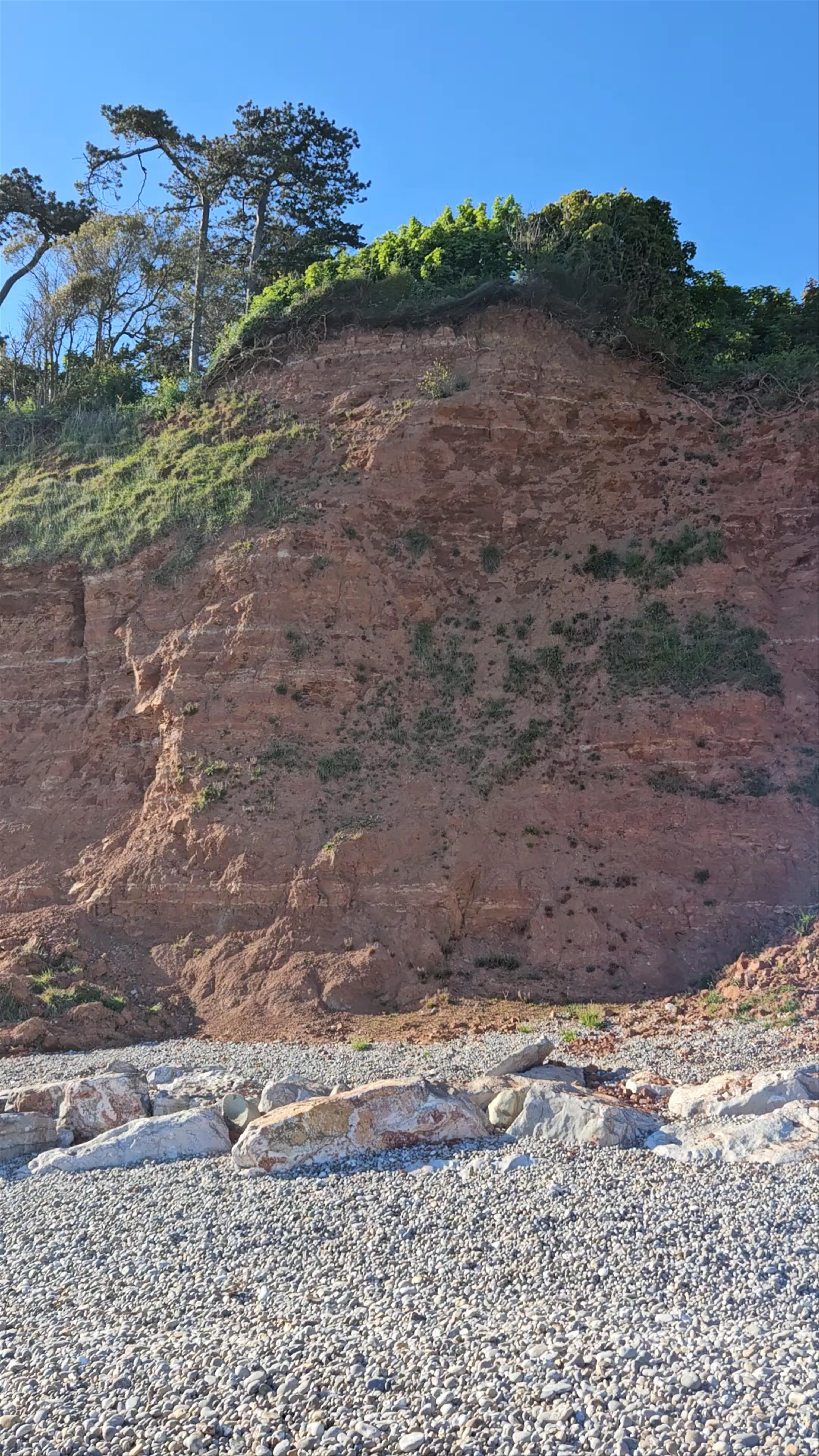 Seaton Beach Serenity: Cliffs, Pebbles & Tranquil Shores in Seaton, UK