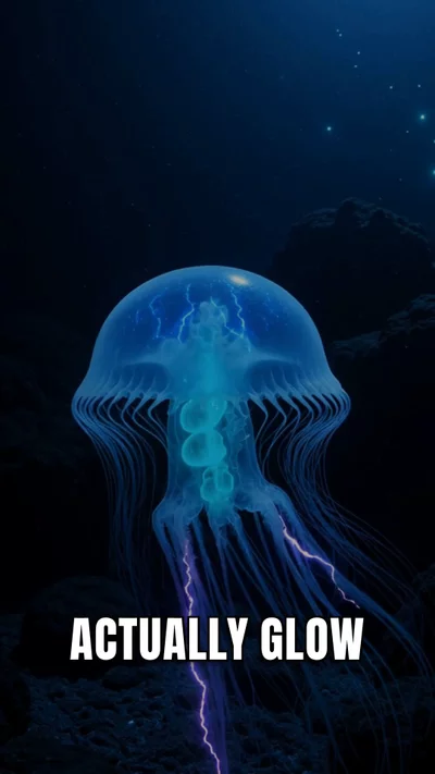 AI-generated video: The Glowing Secrets of the Midnight Zone