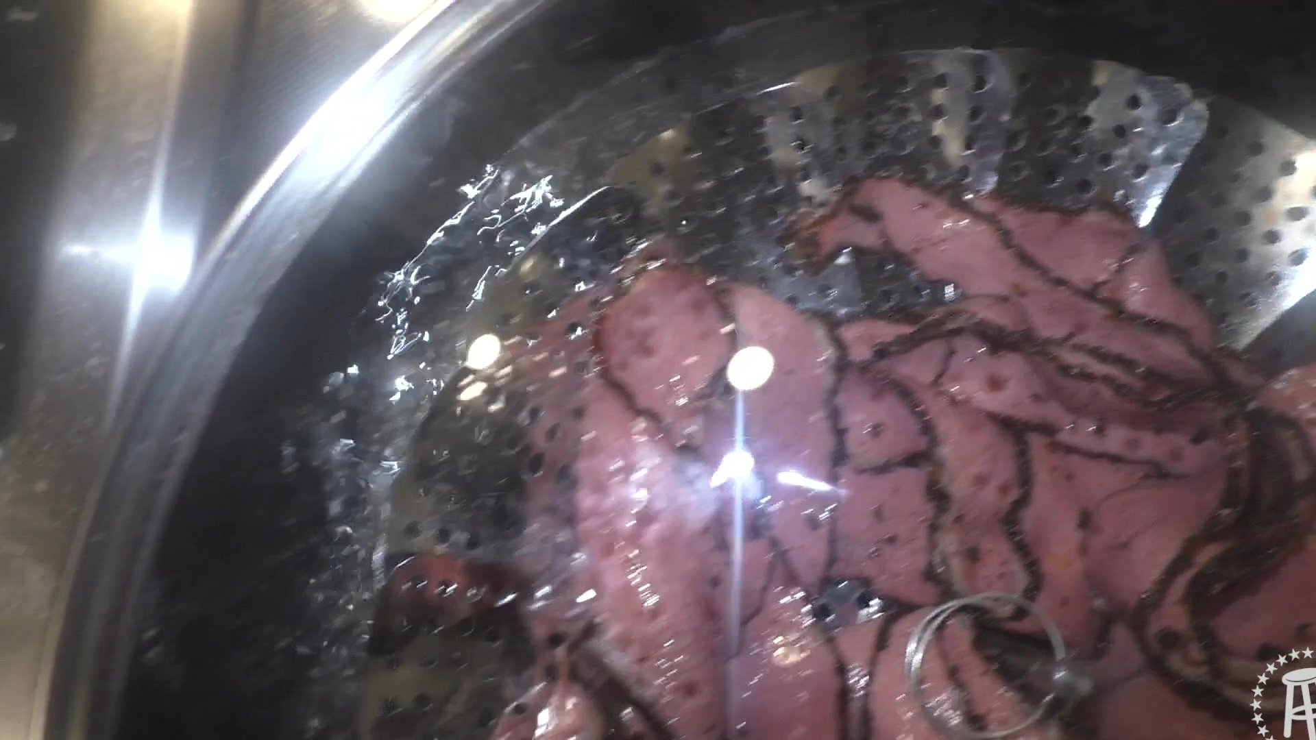 Tank Cooks Steamed Pastrami