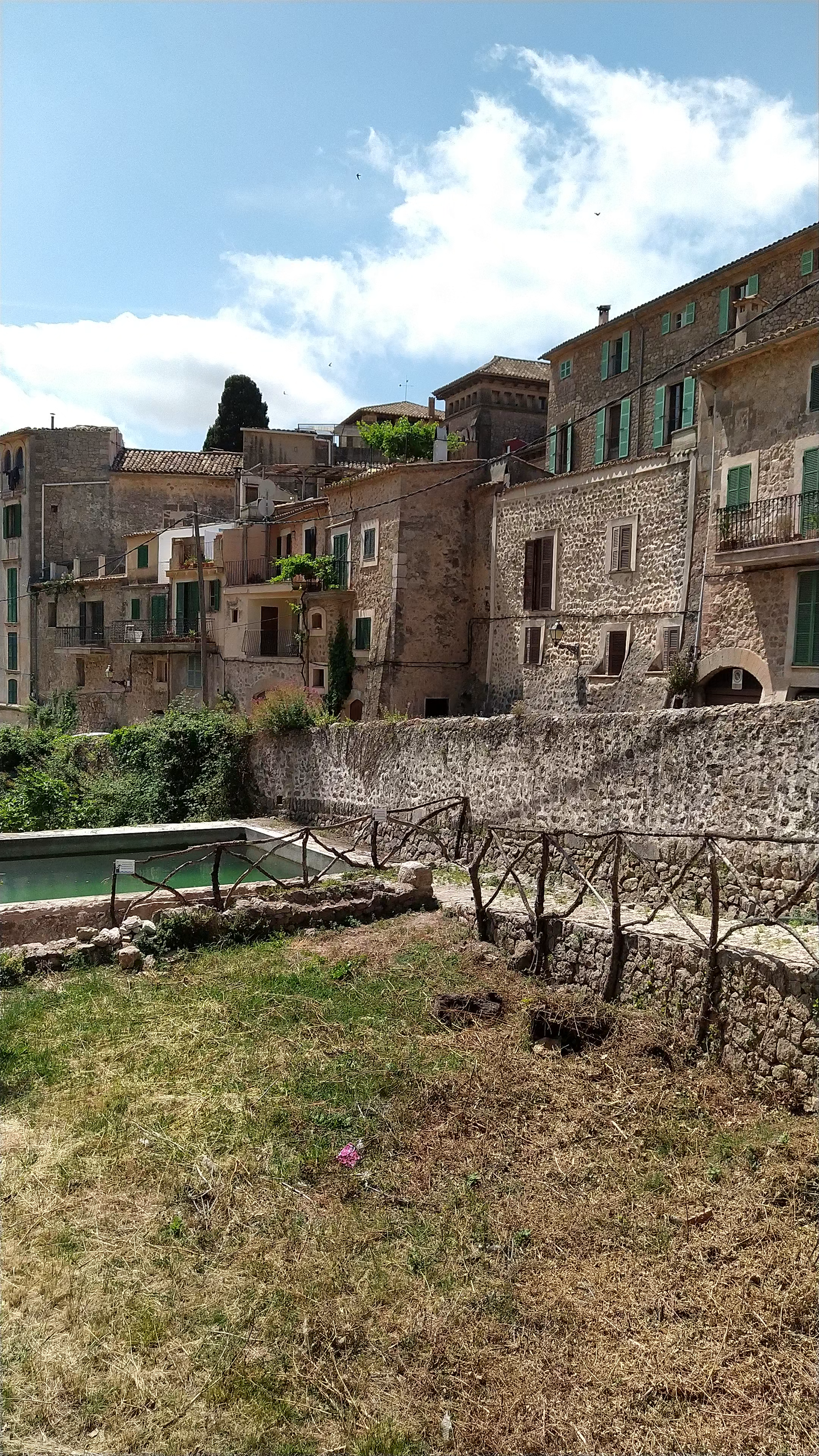 Sunlit Countryside and Historic Charm of Valldemossa, Spain