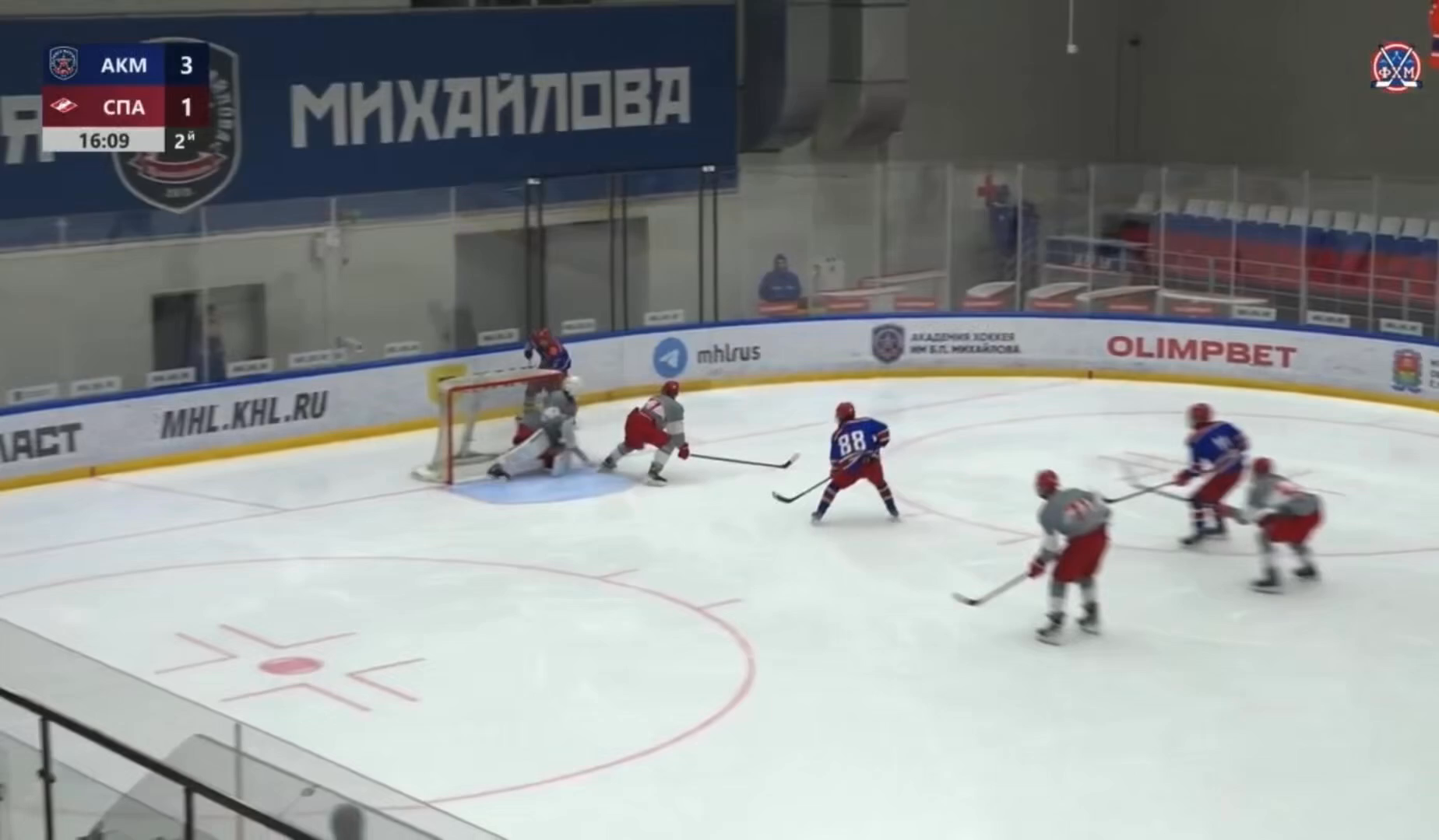 Pavel Shilin's Incredible Save | Spartak Moskva U18 Highlights