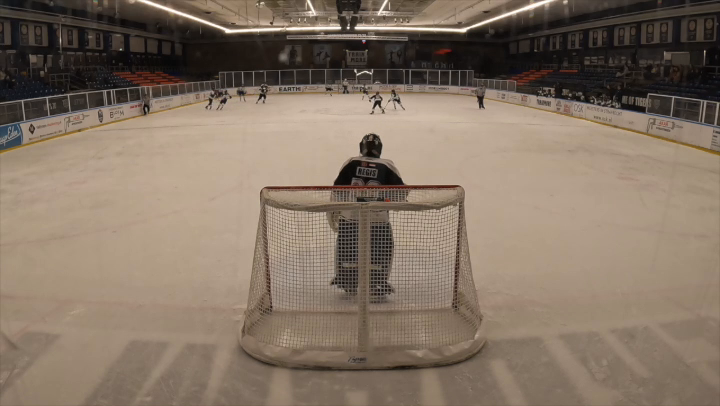 Michelangelo Regis: Glove Save on Breakaway | Amsterdam Tigers U17