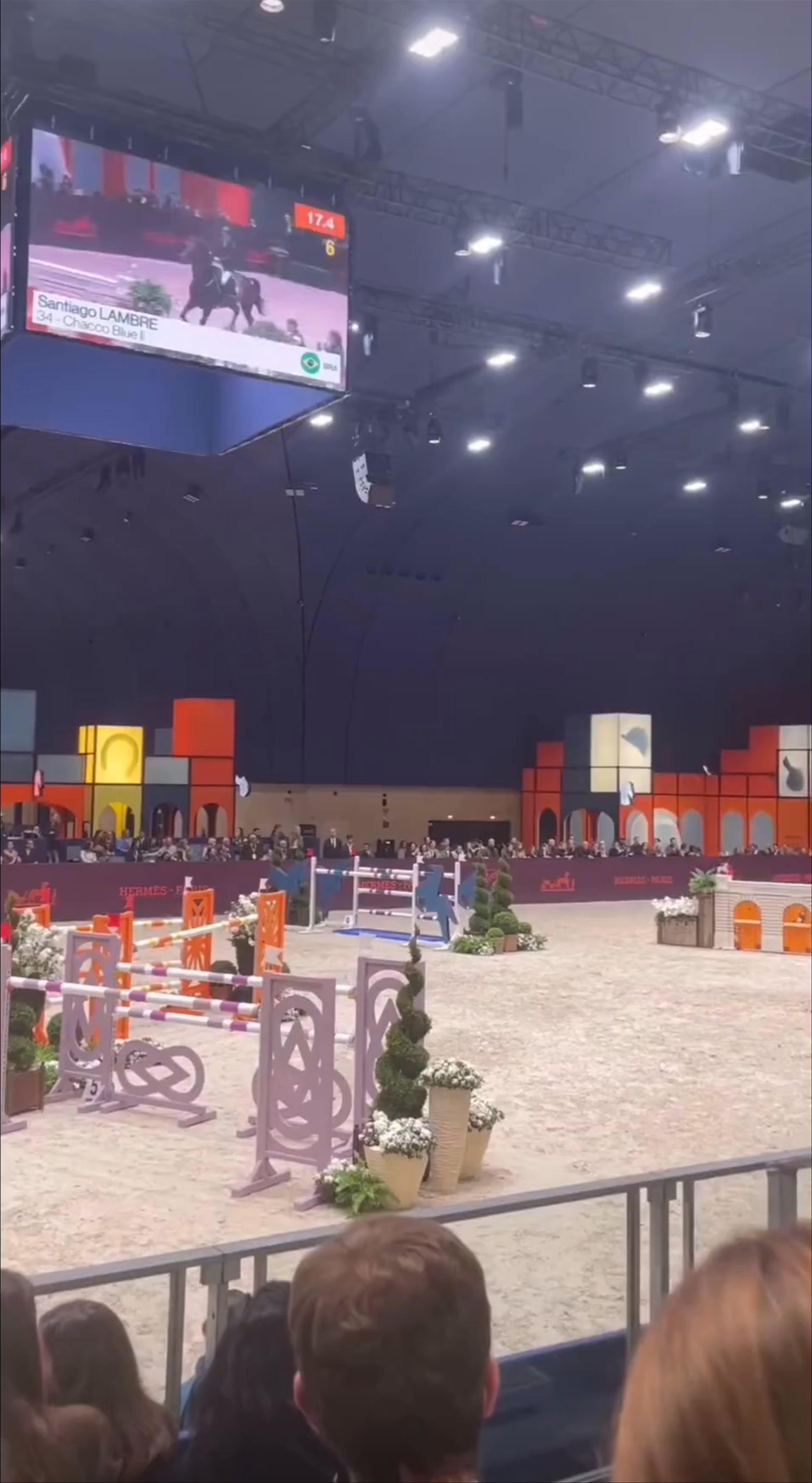 Indoor Equestrian Show Jumping at Grand Palais Éphémère, Paris