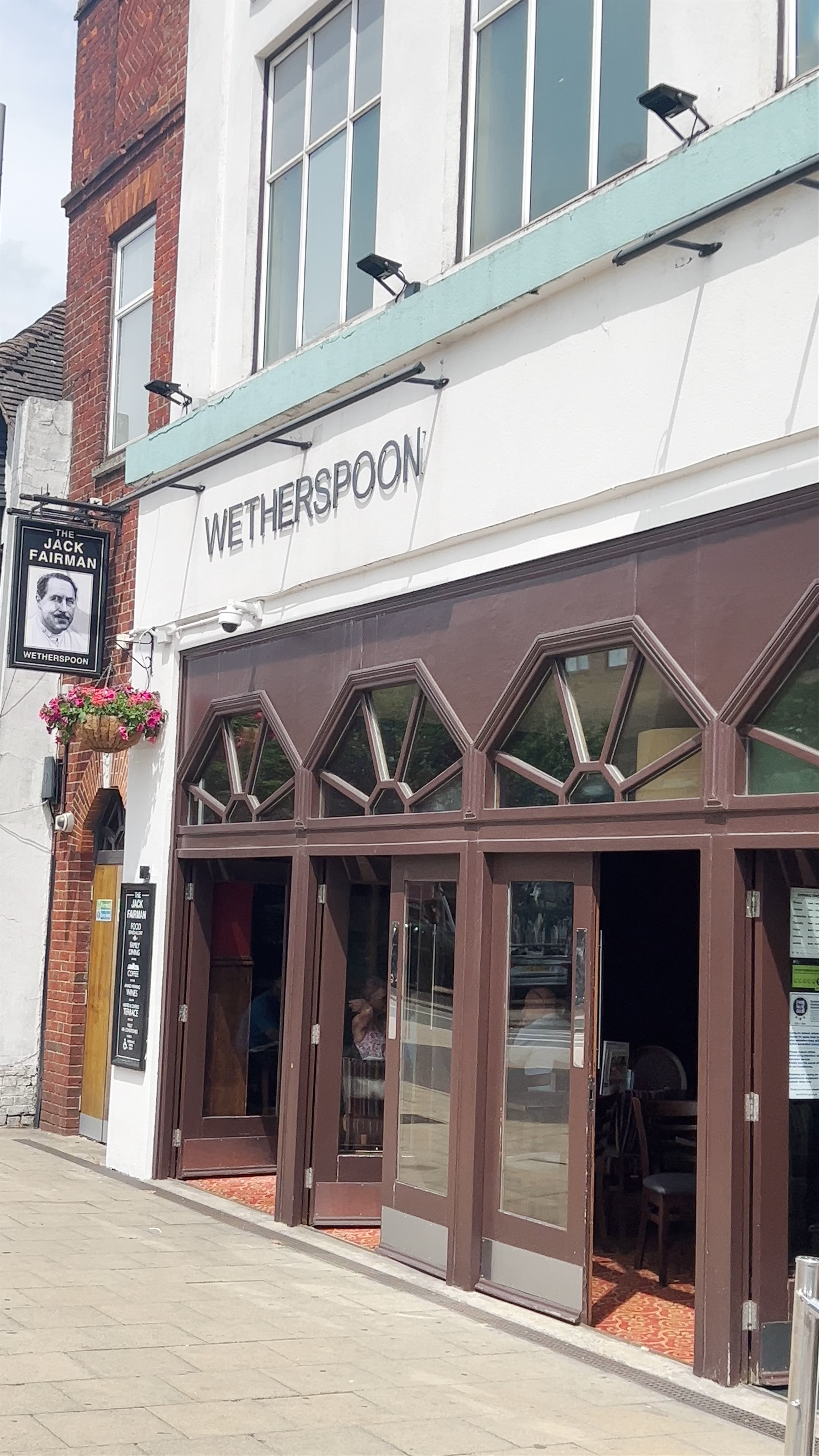 The Jack Fairman Pub Experience in Horley, England