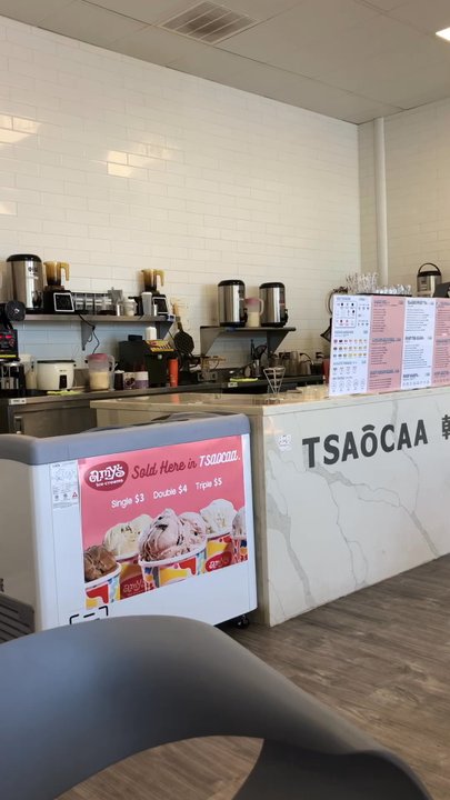 Tsaocaa - Austin - Good egg waffle, but get a warm tea if u want the full experience!! Macaroons for the guests probably going to be good - Bubble Tea Near Me - Austin, Texas
