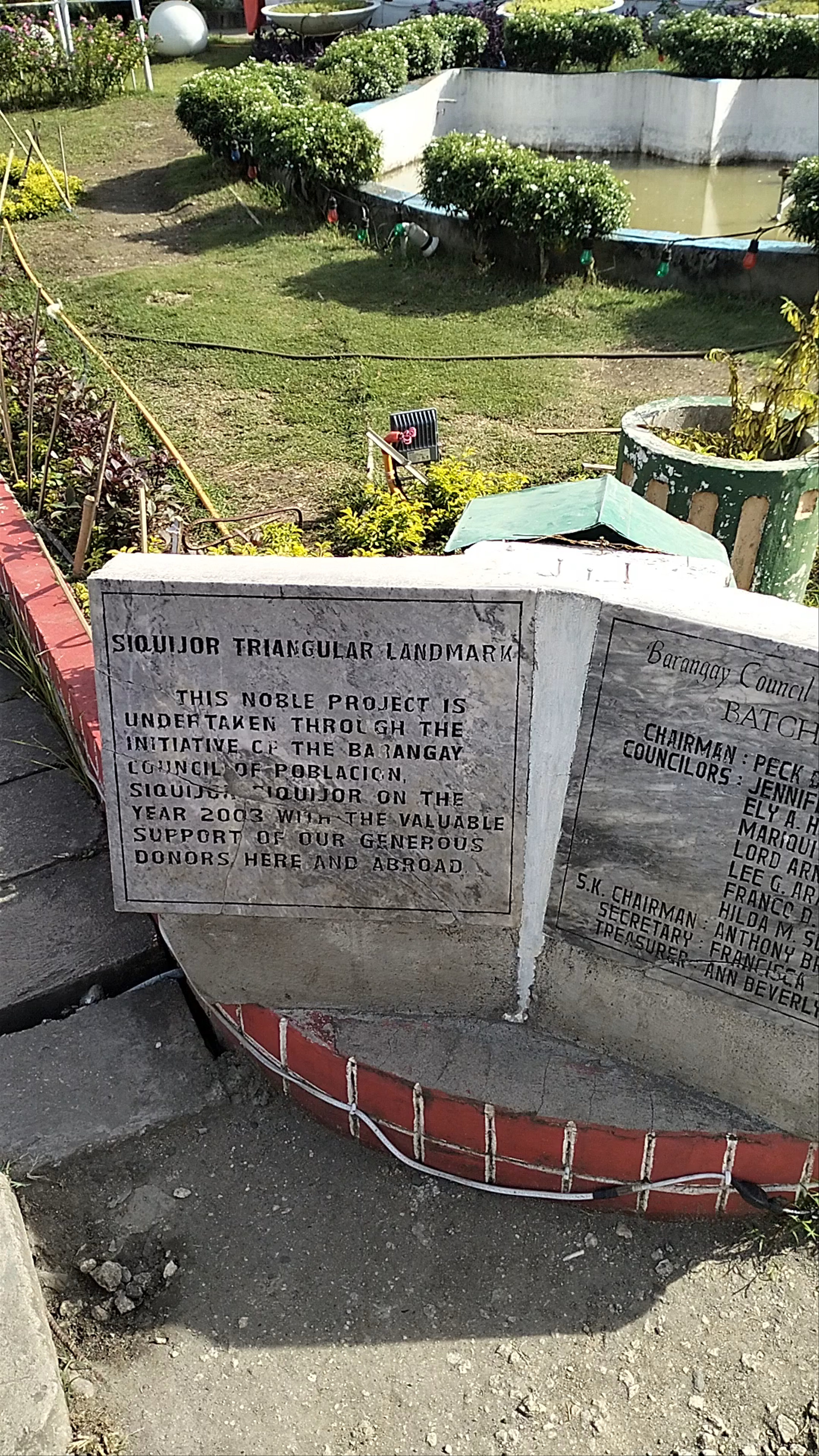 Siquijor Triangular Landmark