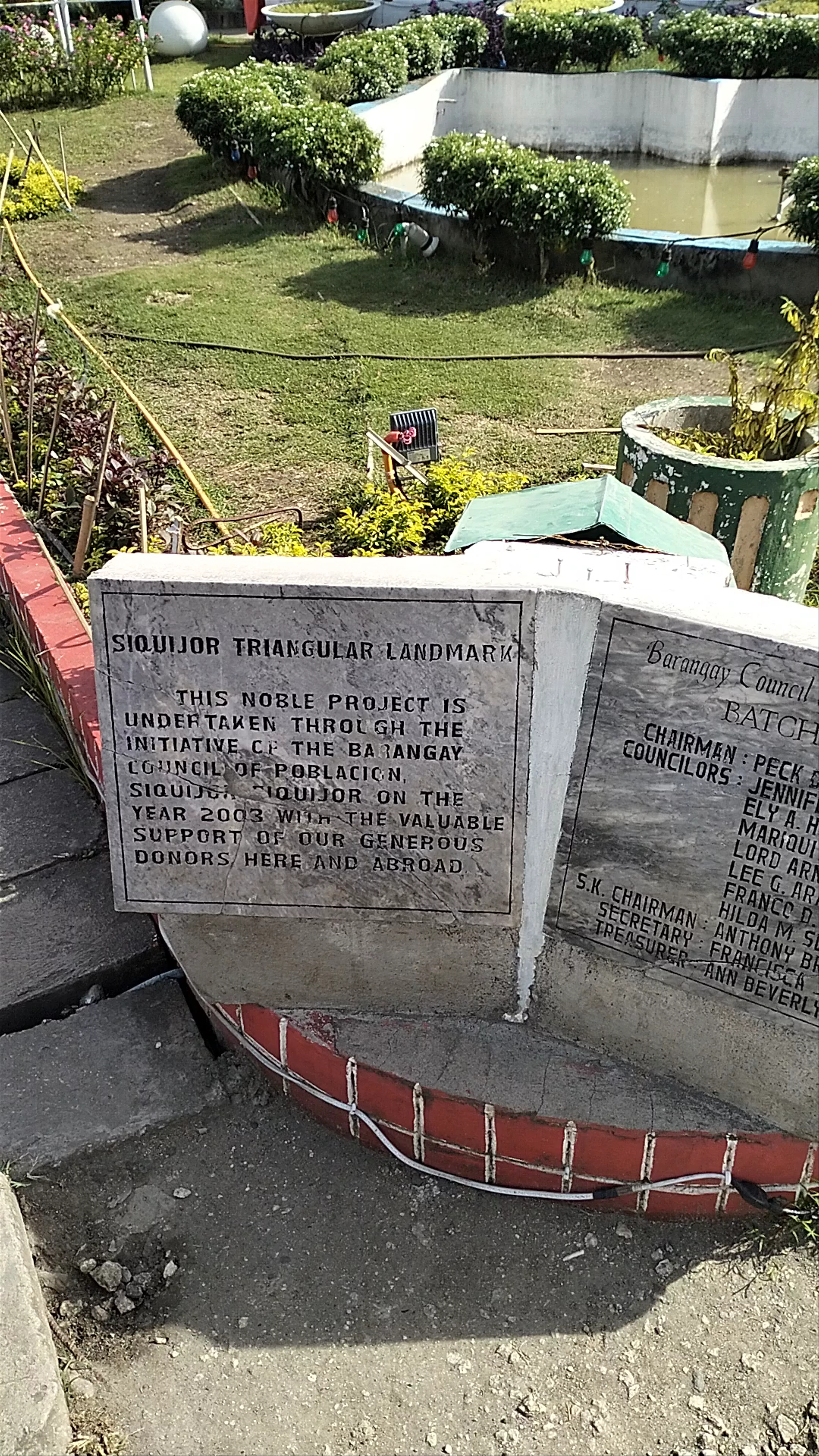 Siquijor Triangular Landmark