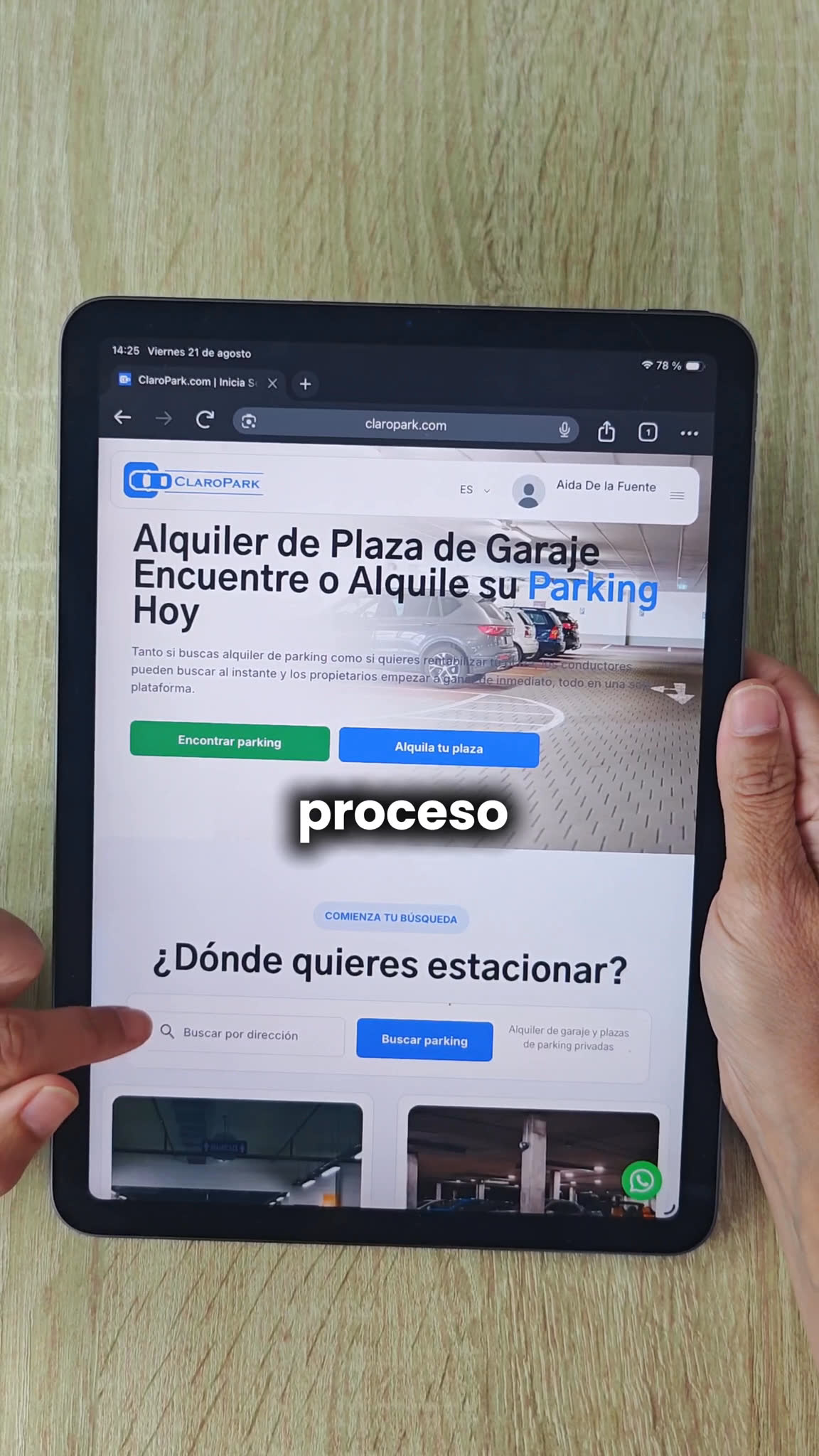 Vídeo UGC 8 de Aida