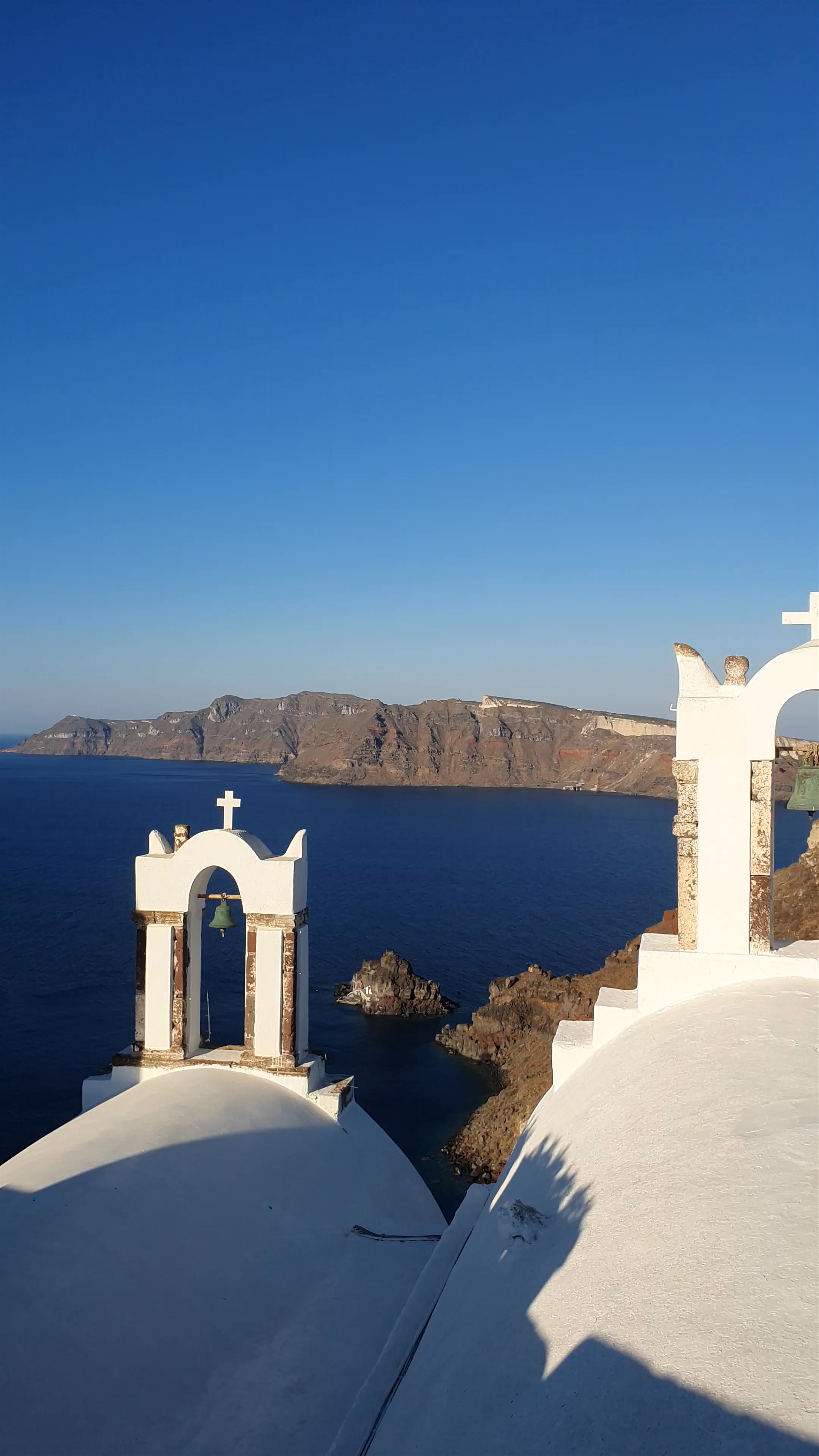 Blue Domed Church Santorini: Iconic Views in Oia, Greece
