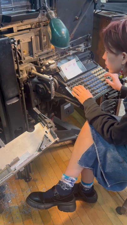 The International Printing Museum - Creating linotype slugs for precision  printing - Museums Near Me - Carson, California