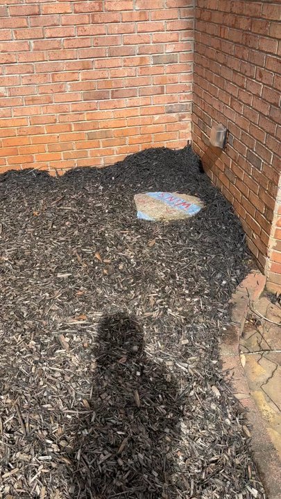 Affordable Mulch - Black washed away 4 days after install. It doesn't look like we had anything done! - Nurseries & Gardening Near Me - Alpharetta, Georgia