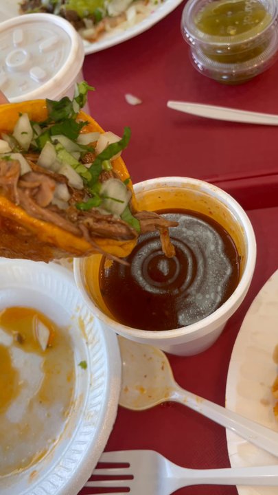 Tacos Y Más - Birria soft taco - Tacos Near Me - Corona, California