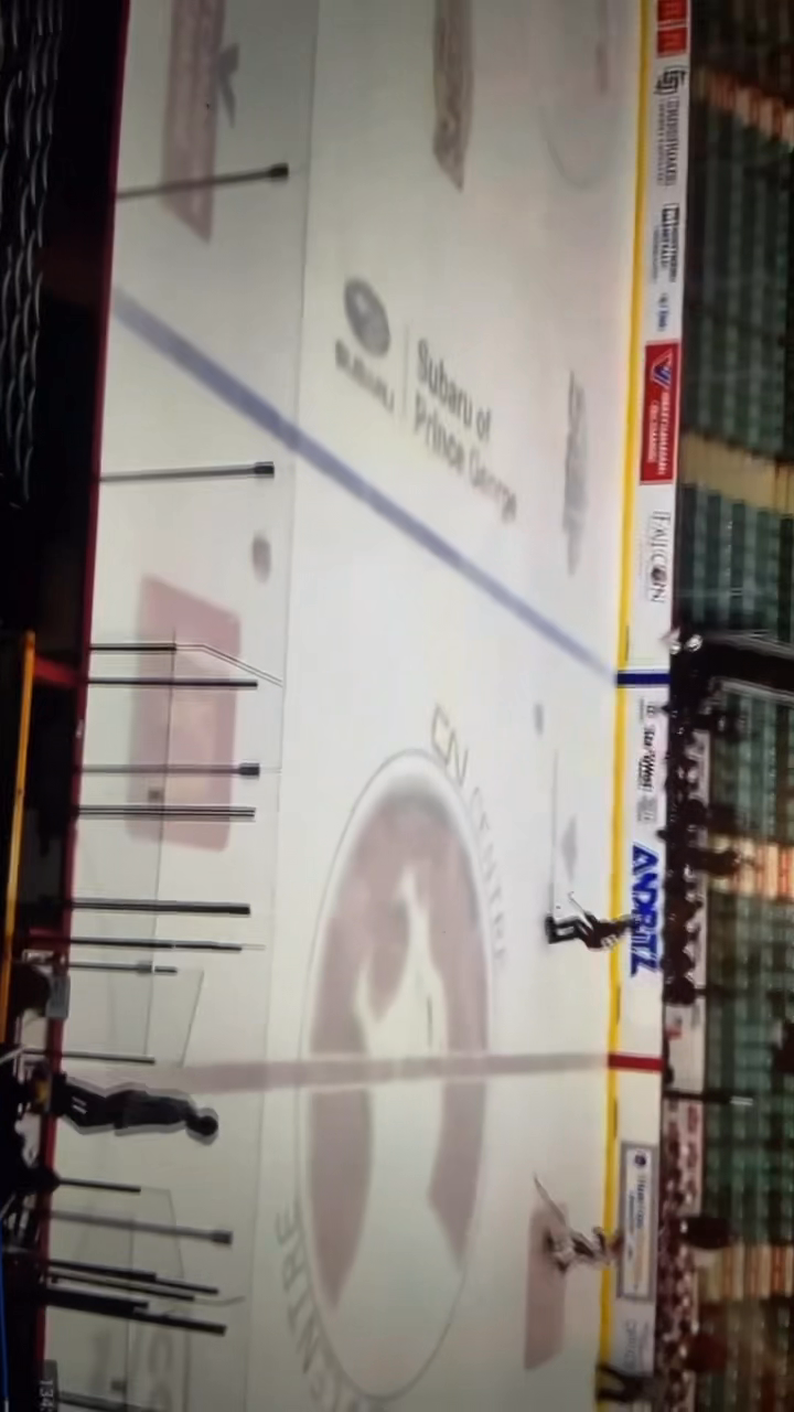 Tavon Peterson Delivers a Monster Hit for Cariboo Cougars U17 AAA