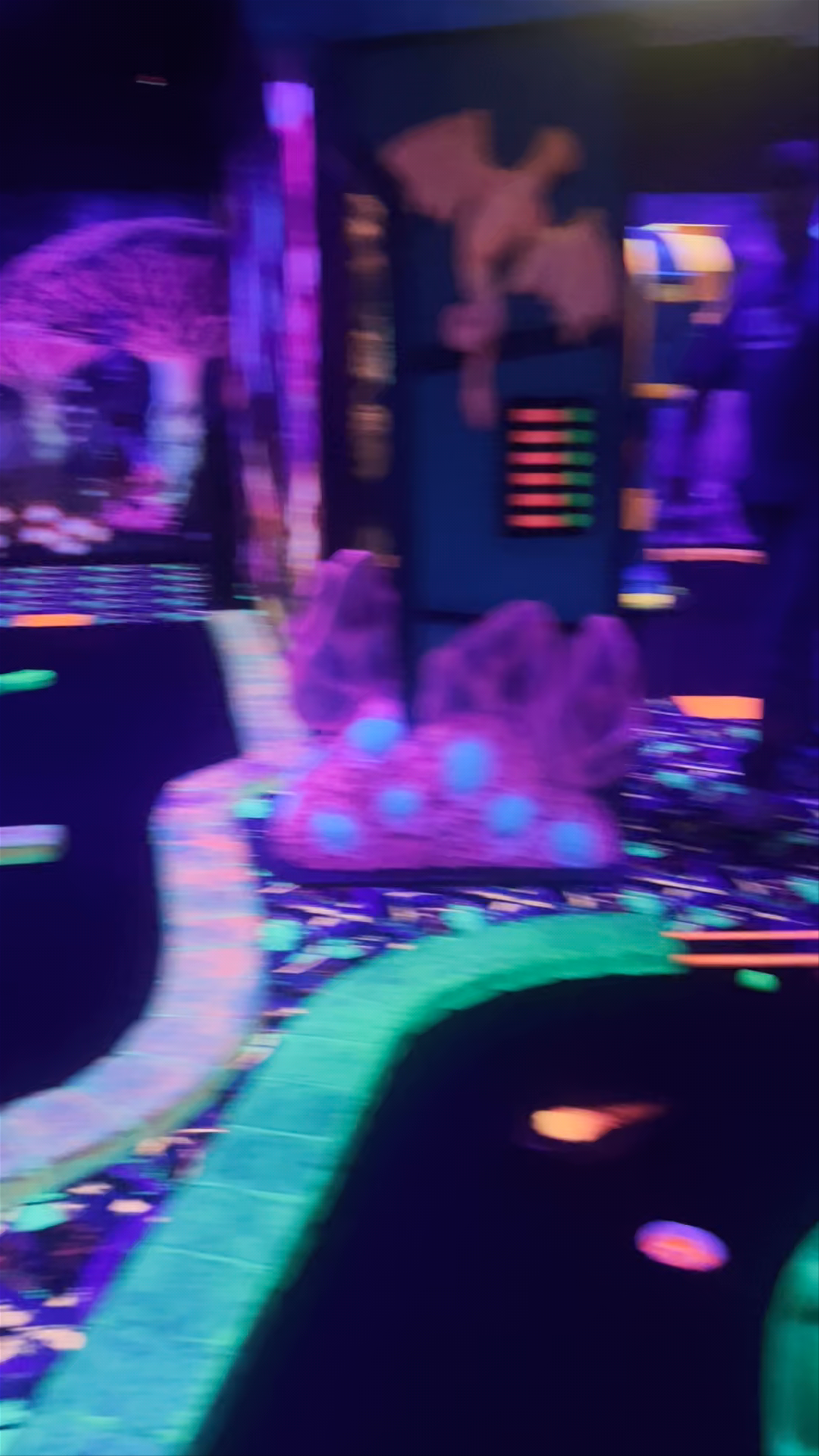 Blacklight Mini Golf at American Dream, East Rutherford