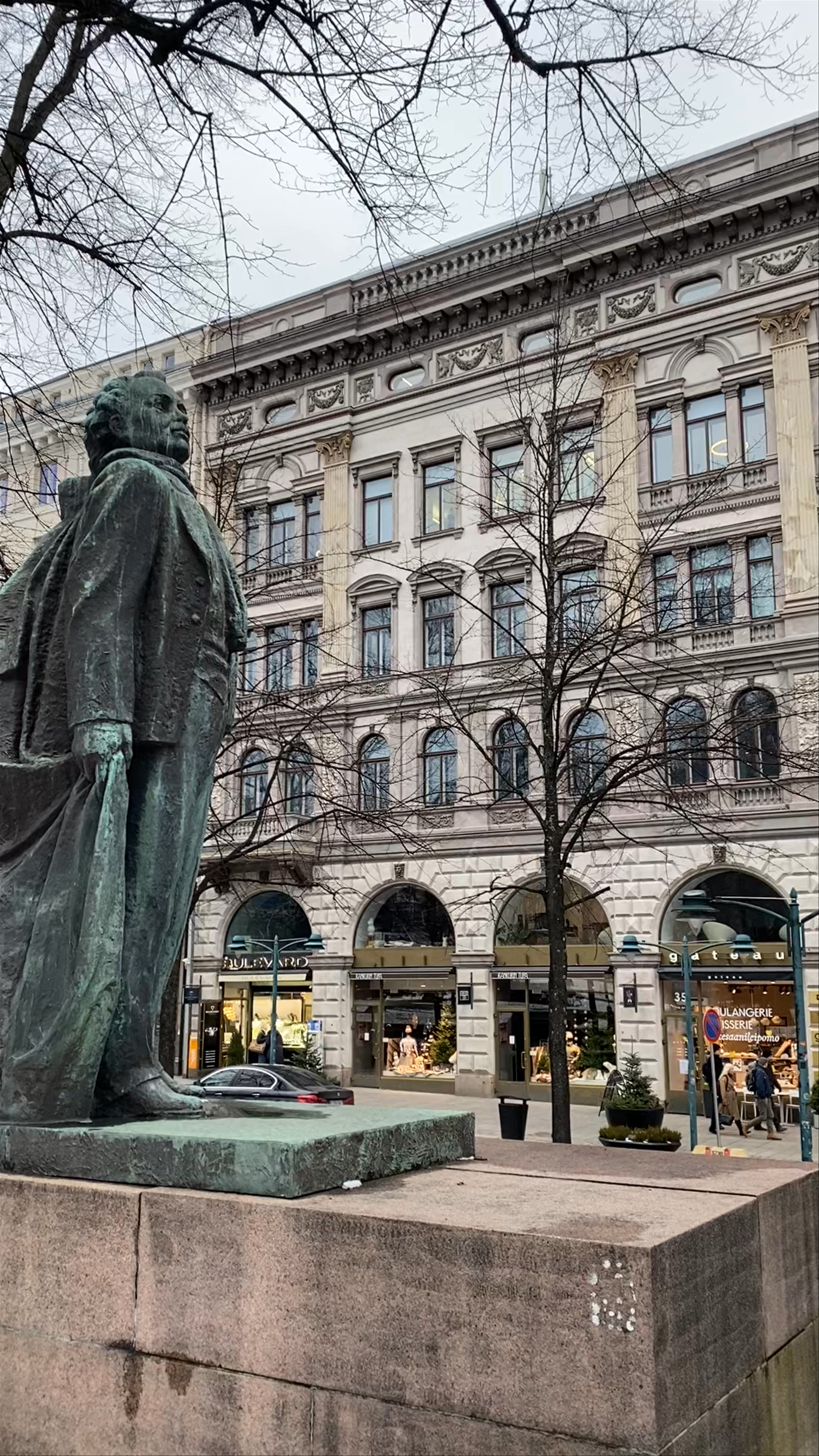 Senate Square: Winter Serenity in Helsinki