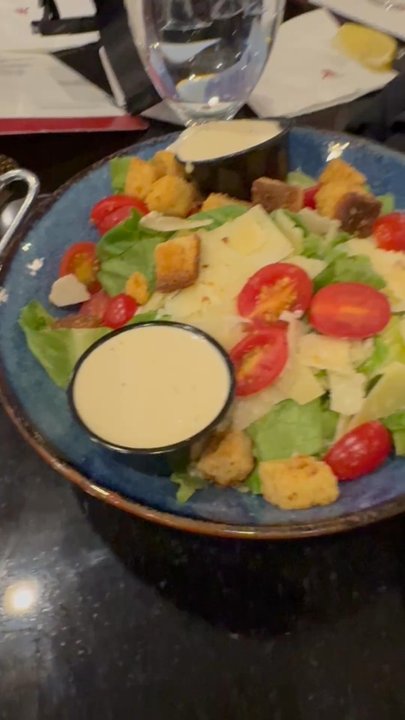 The Restaurant - salad was OK, dress was questionable. It was fresh. The beef shank meal was small for the price, but had good flavor. nachos barely had meat - New American Near Me - Saint Louis, Missouri