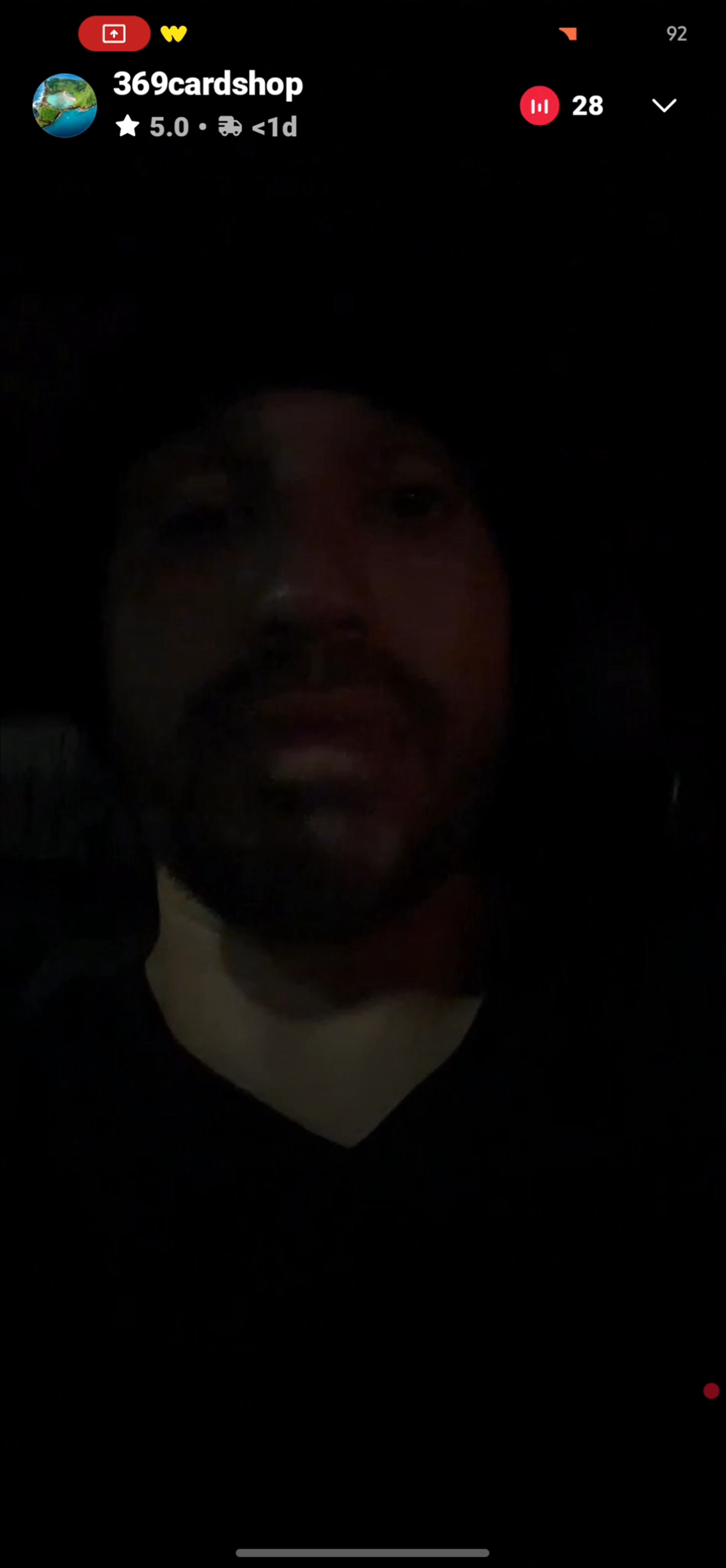 Thumbnail for live show