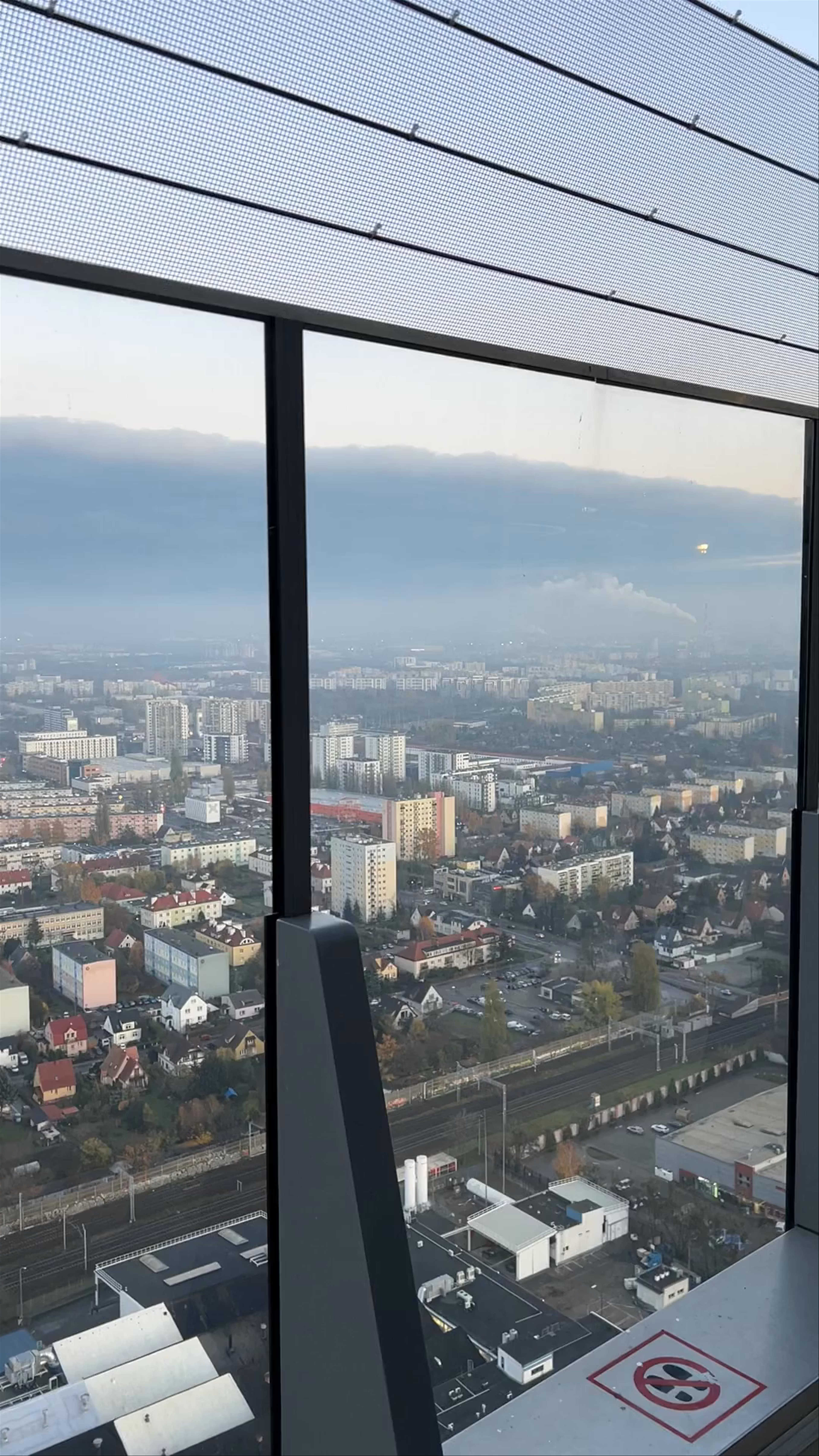 Panoramic Cityscape from Olivia Star, Gdańsk