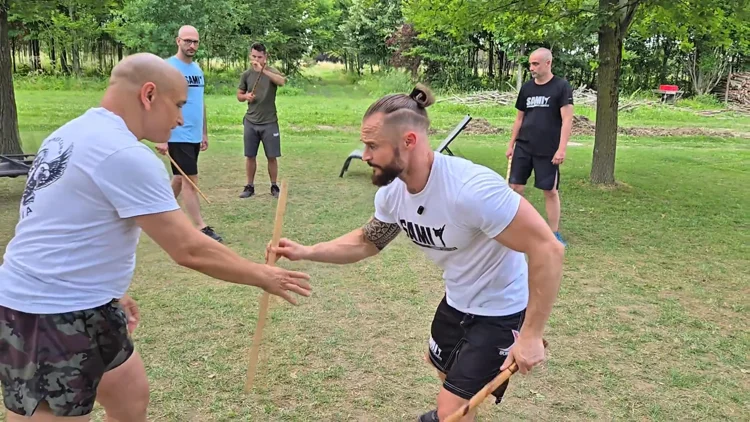 SAMI-X Stick Camp Training 01 – Defense and counter training