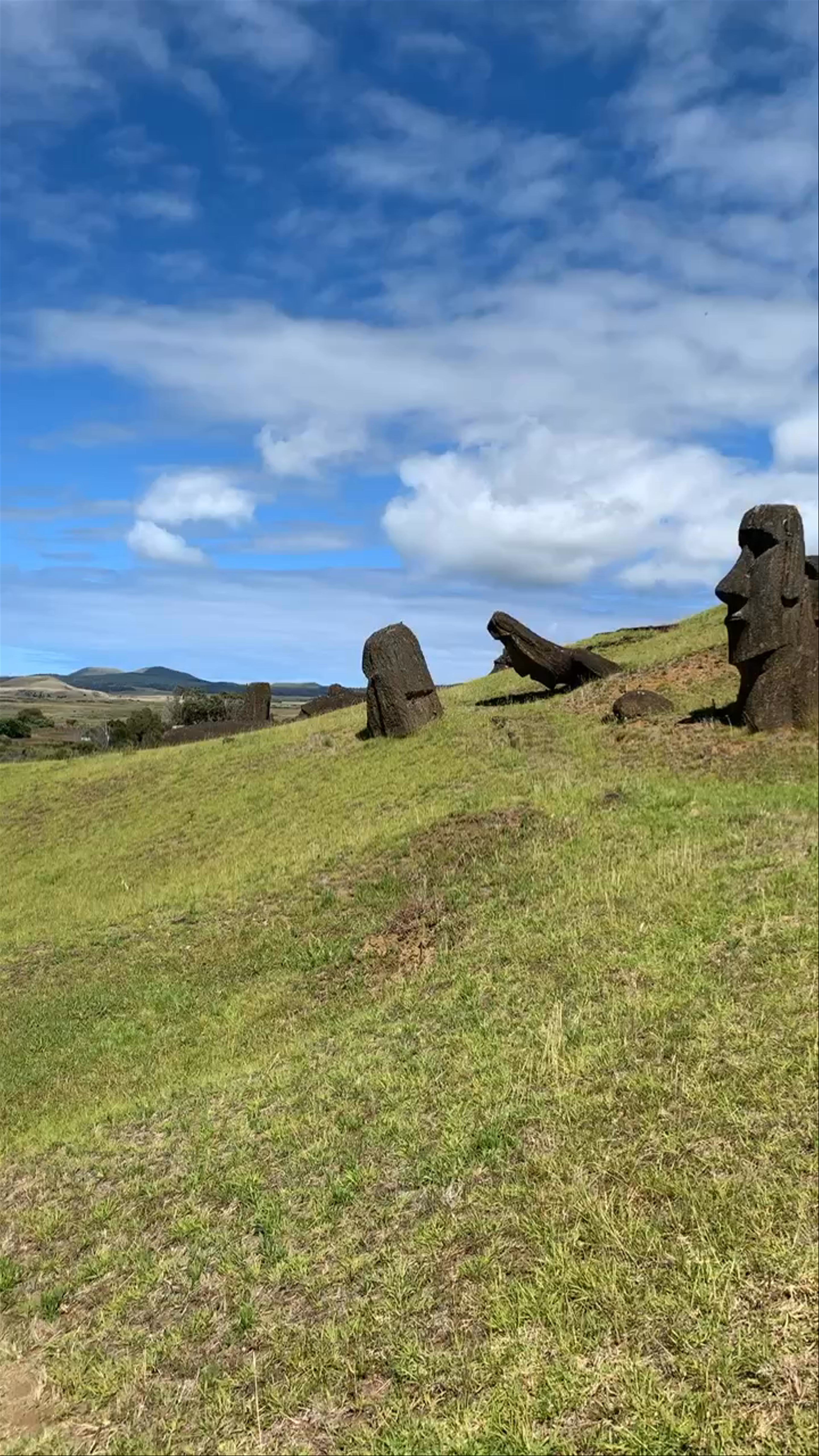 Ancient Moai Statues at Easter Island: Mystical Guardians of History