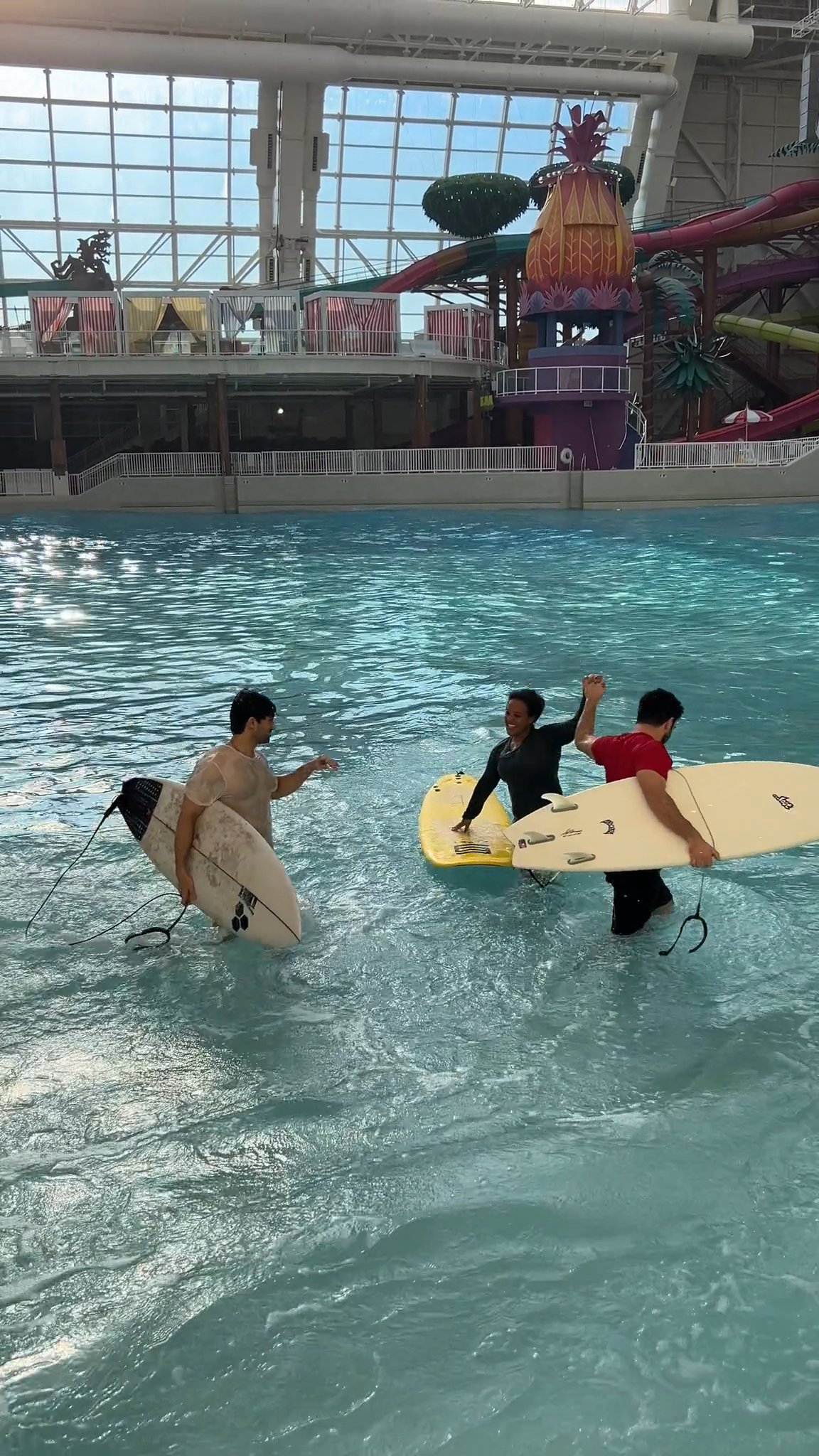Surf the INDOOR wave pool!!
