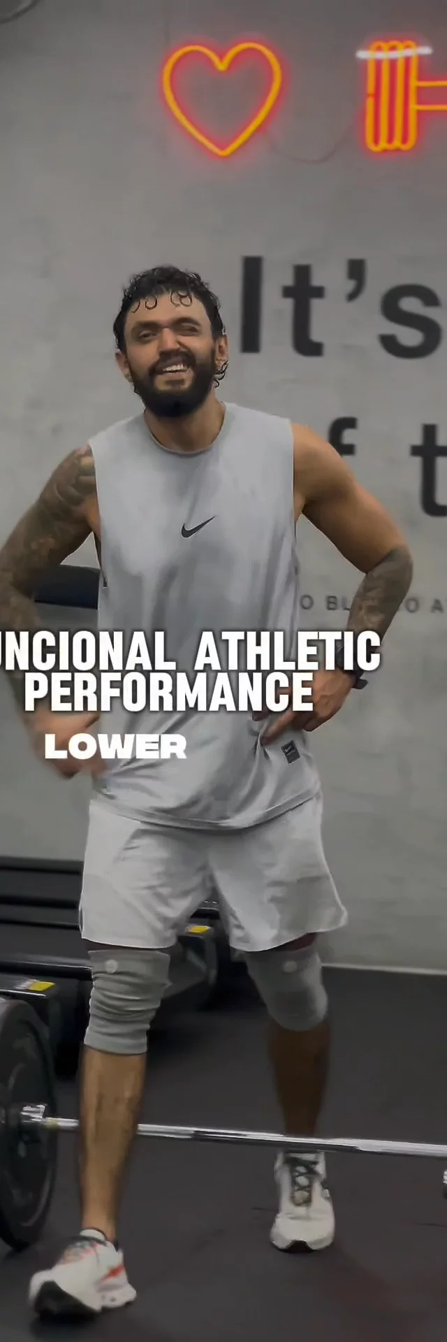 Rutina deportiva para marca personal