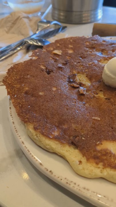 First Watch - Crunchy granola pancakes - Breakfast & Brunch Near Me - Houston, Texas