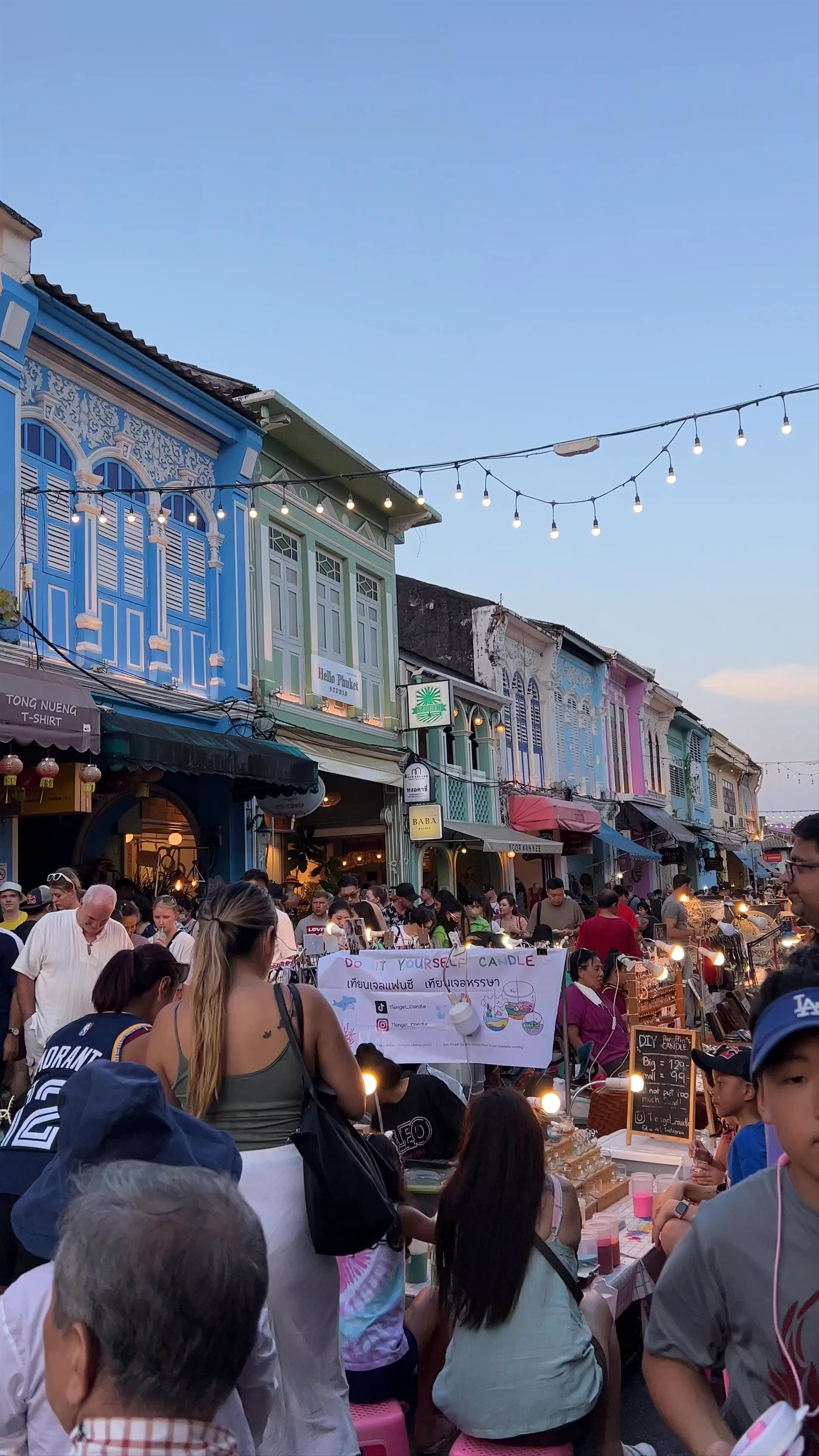 Phuket Old Town Sunday Night Market Walking Street | سوق ليلي | Прогулка по ночному рынку | 夜市步行街, Dibuk Road, Talat Yai, Mueang Phuket District, Phuket, Thailand