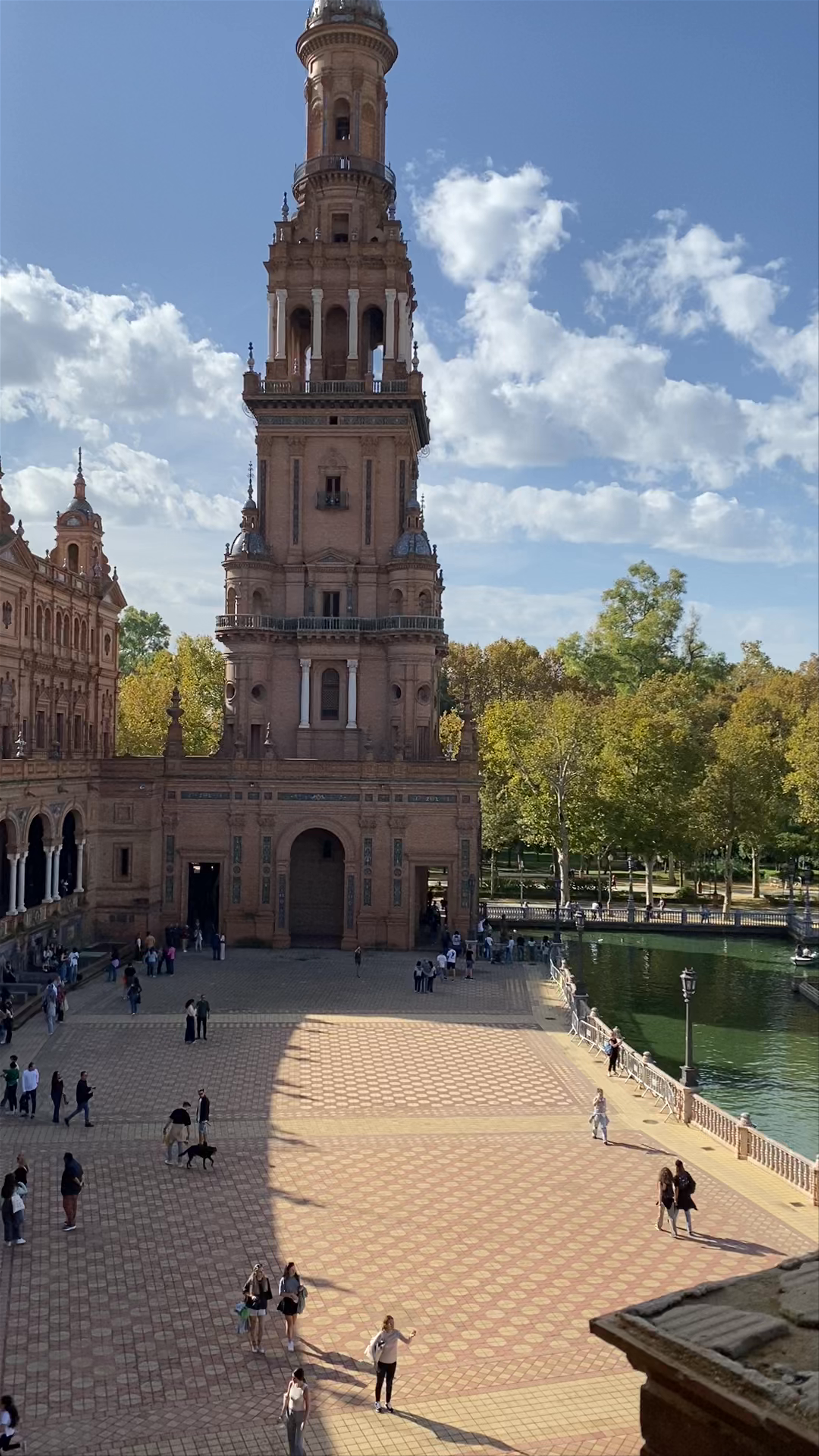 Plaza de España: Architectural Grandeur and Sunny Strolls in Seville