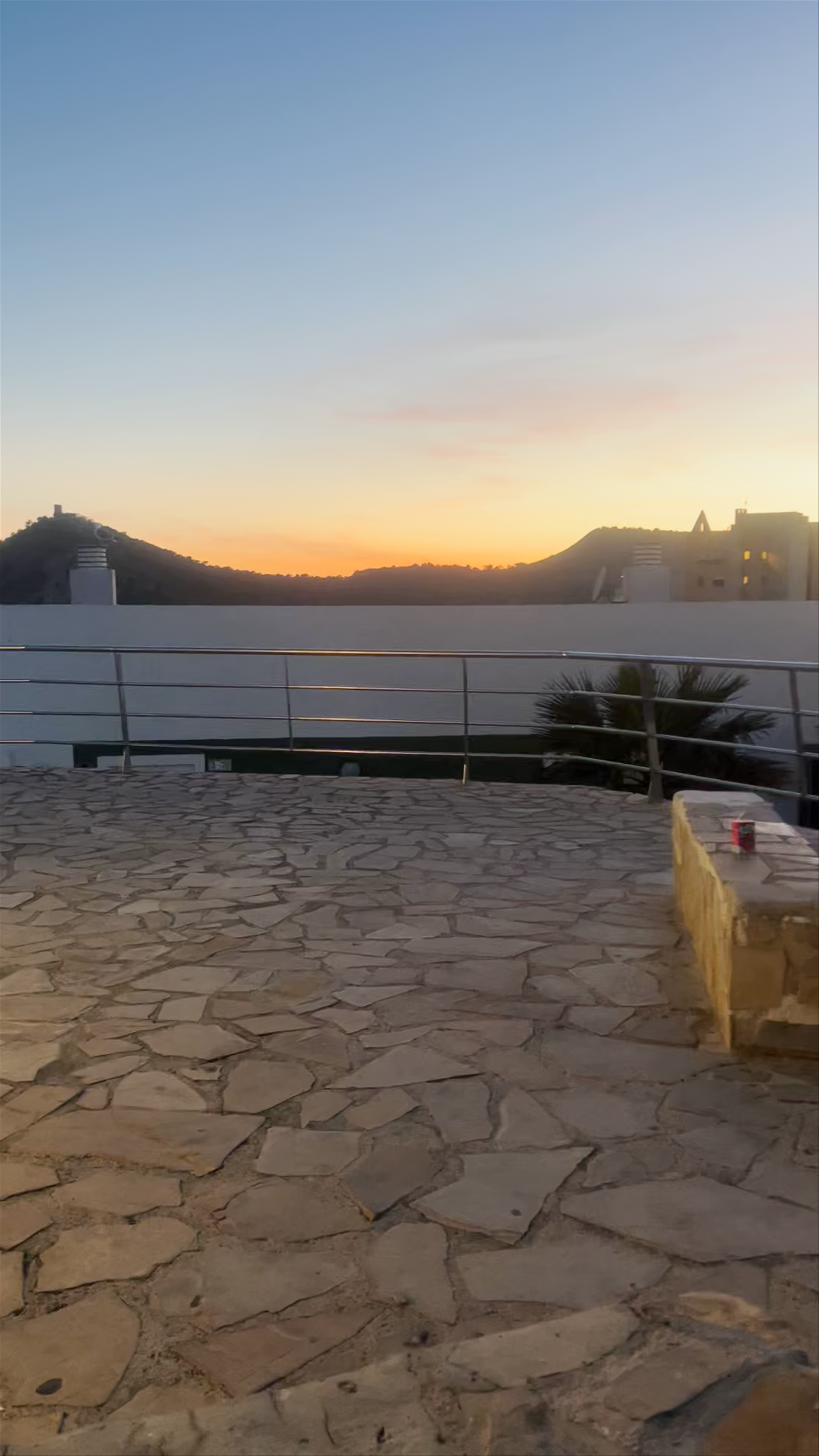 Mirador de la Ermita Virgen del Mar: Sunset Beachscape in Benidorm