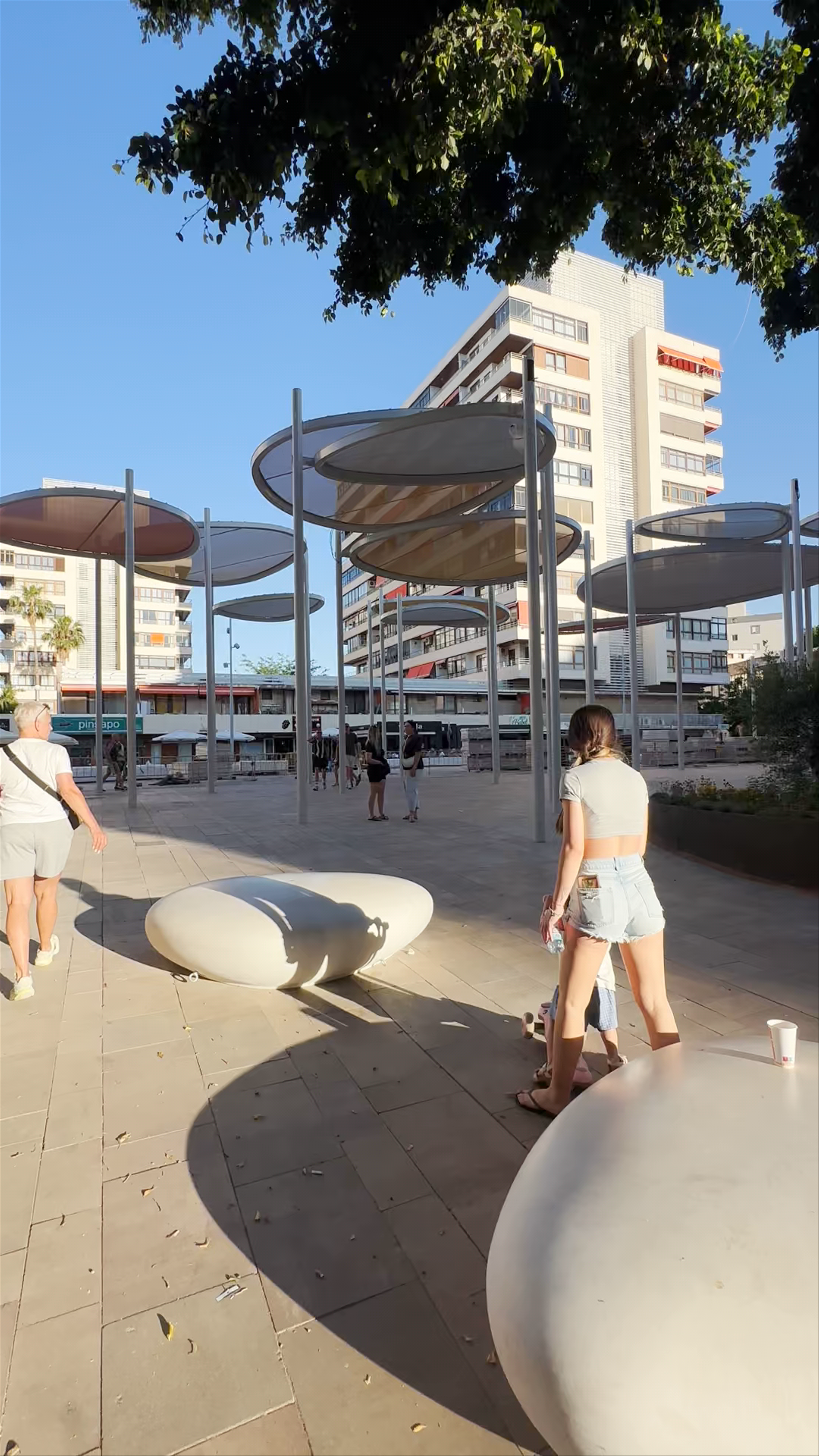Plaza de la Nogalera in Torremolinos: Sunny Social Urban Escape