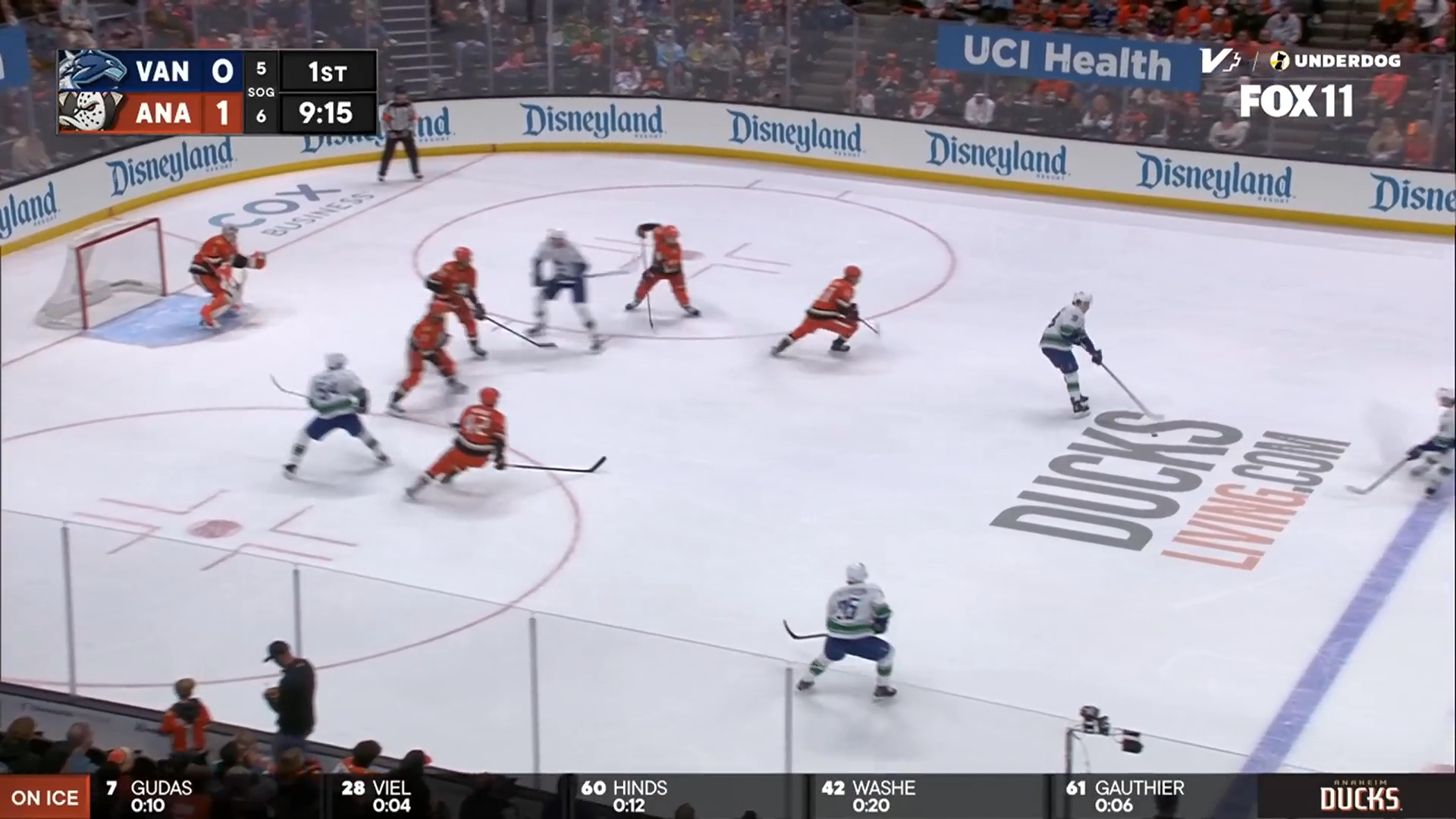 Douglas Scores First NHL Goal; Kudryavtsev Gets First NHL Point · Apr. 12, 2026