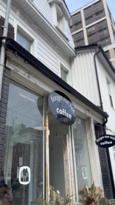 Forget Me Not Cafe - Forget me not entrance - Coffee & Tea Near Me - Toronto, Ontario