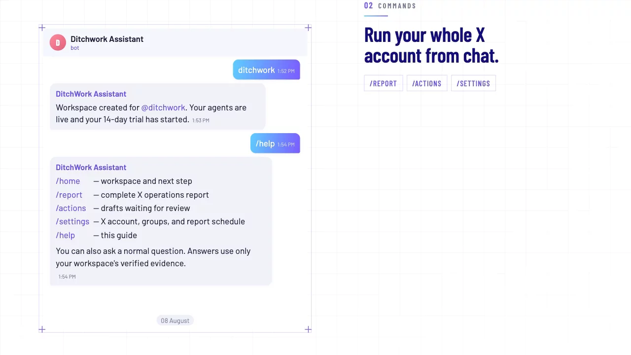 Ditchwork 2.0 - Agents for the Web3 Community image 1