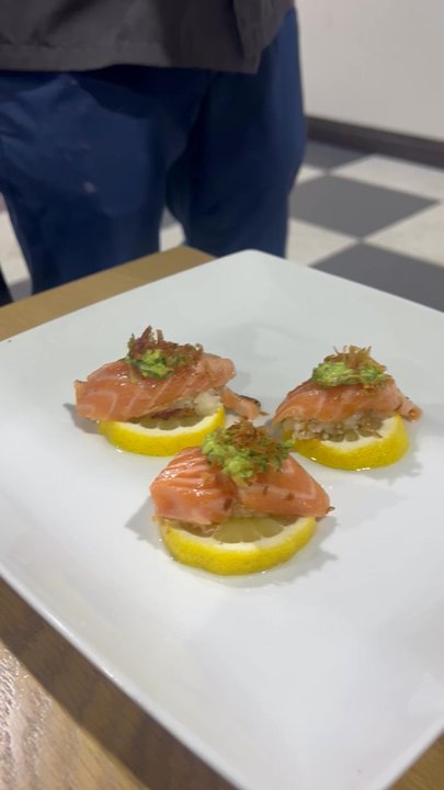 Suny Sushi - Seared salmon belly - Japanese Near Me - Annandale, Virginia