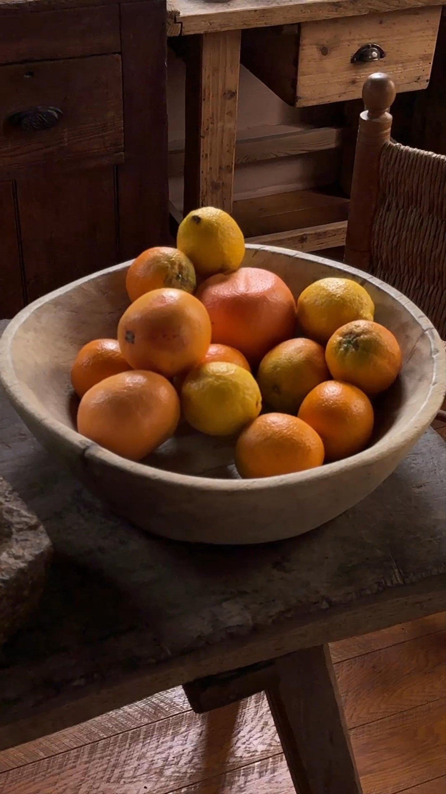Wood Bowl, Large