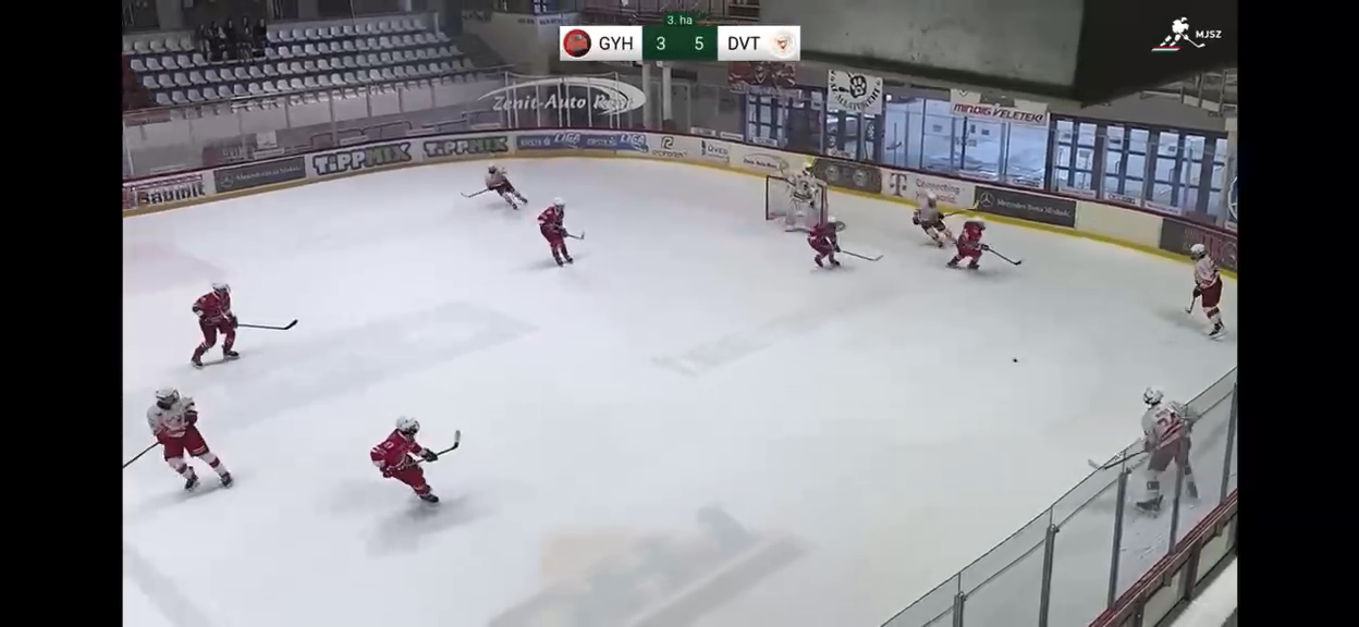 Krisztian Kovacs' Stunning Empty Net Goal for DVTK U16