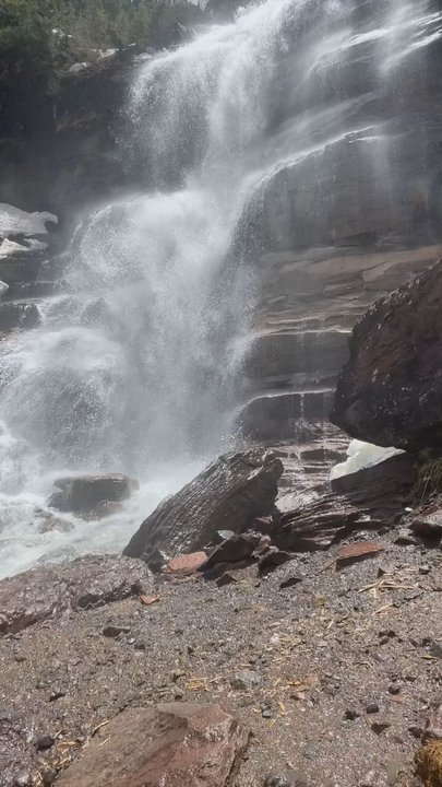 Bear Creek Falls Trail - Best view - Hiking Near Me - Telluride, Colorado