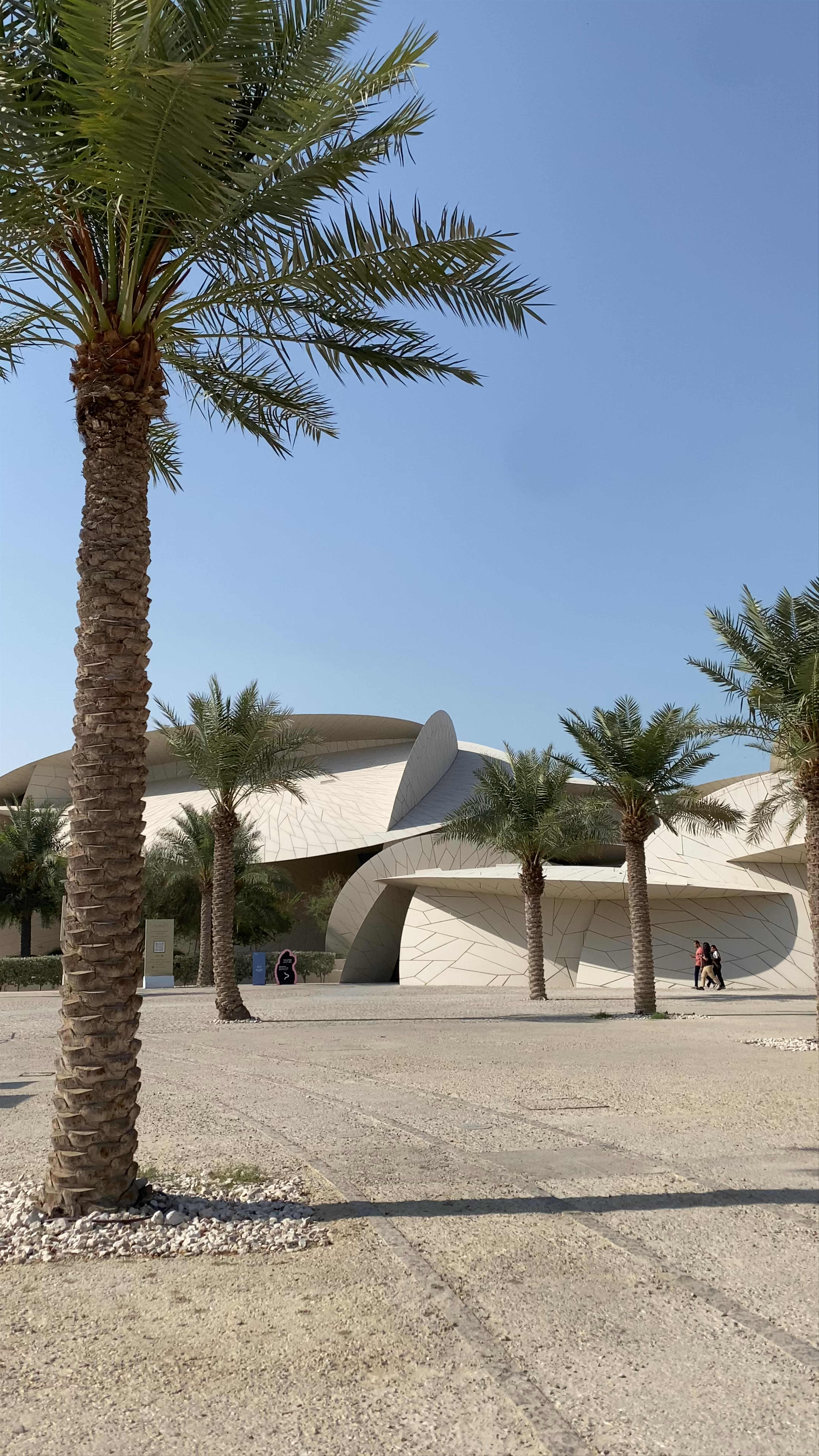 NATIONAL MUSEUM OF QATAR CAR PARK