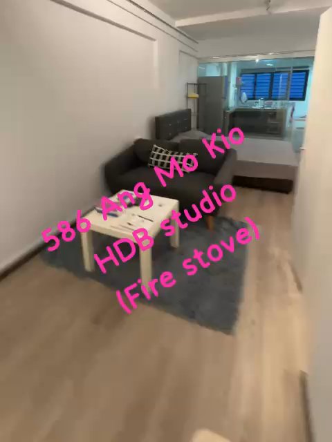 Studio HDB for Rent in  586 Ang Mo Kio Avenue 3 - Image 12