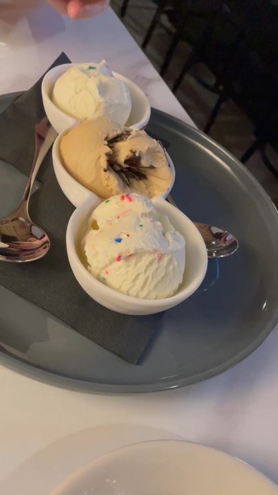 Osteria - Gelato flight - Tapas/Small Plates Near Me - Springfield, Massachusetts