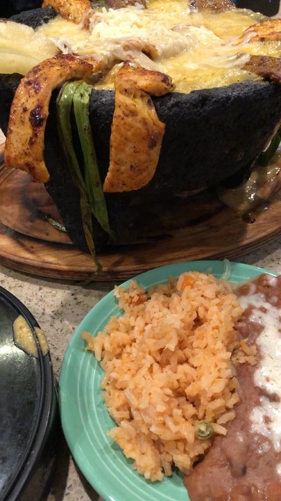 Esmeralda's Mexican Restaurant - Molcajete with handmade corn tortillas - Mexican Near Me - Ripon, California